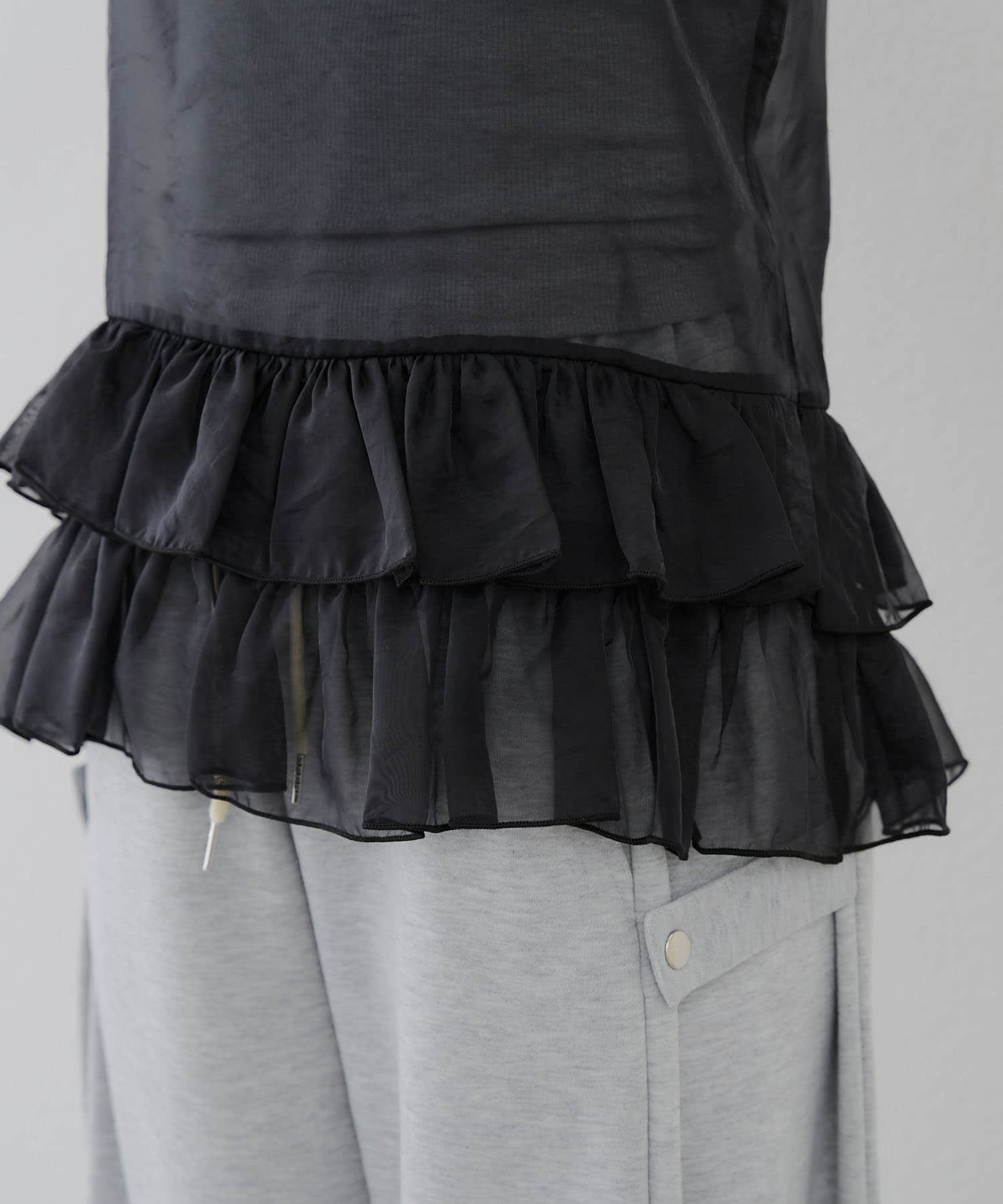 NICE CLAUP / OLIVE des OLIVE OUTLET(ナイスクラップ  / オリーブ デ オリーブ アウトレット) 【RMAF】ティアードキャミ