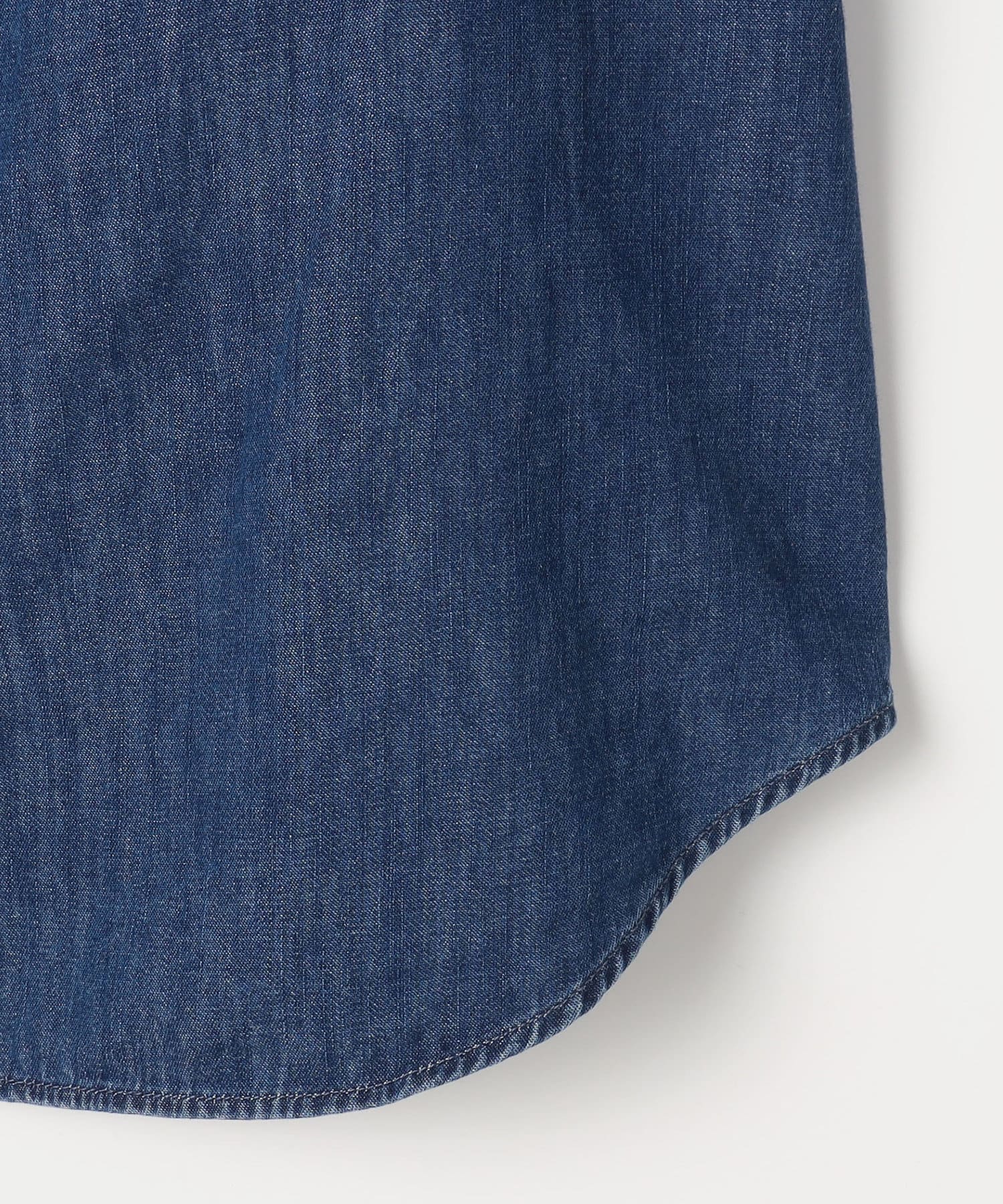 NOLLEY'S(ノーリーズ) 【追加7回】【RM denim】フリルギャザーデニムブラウス