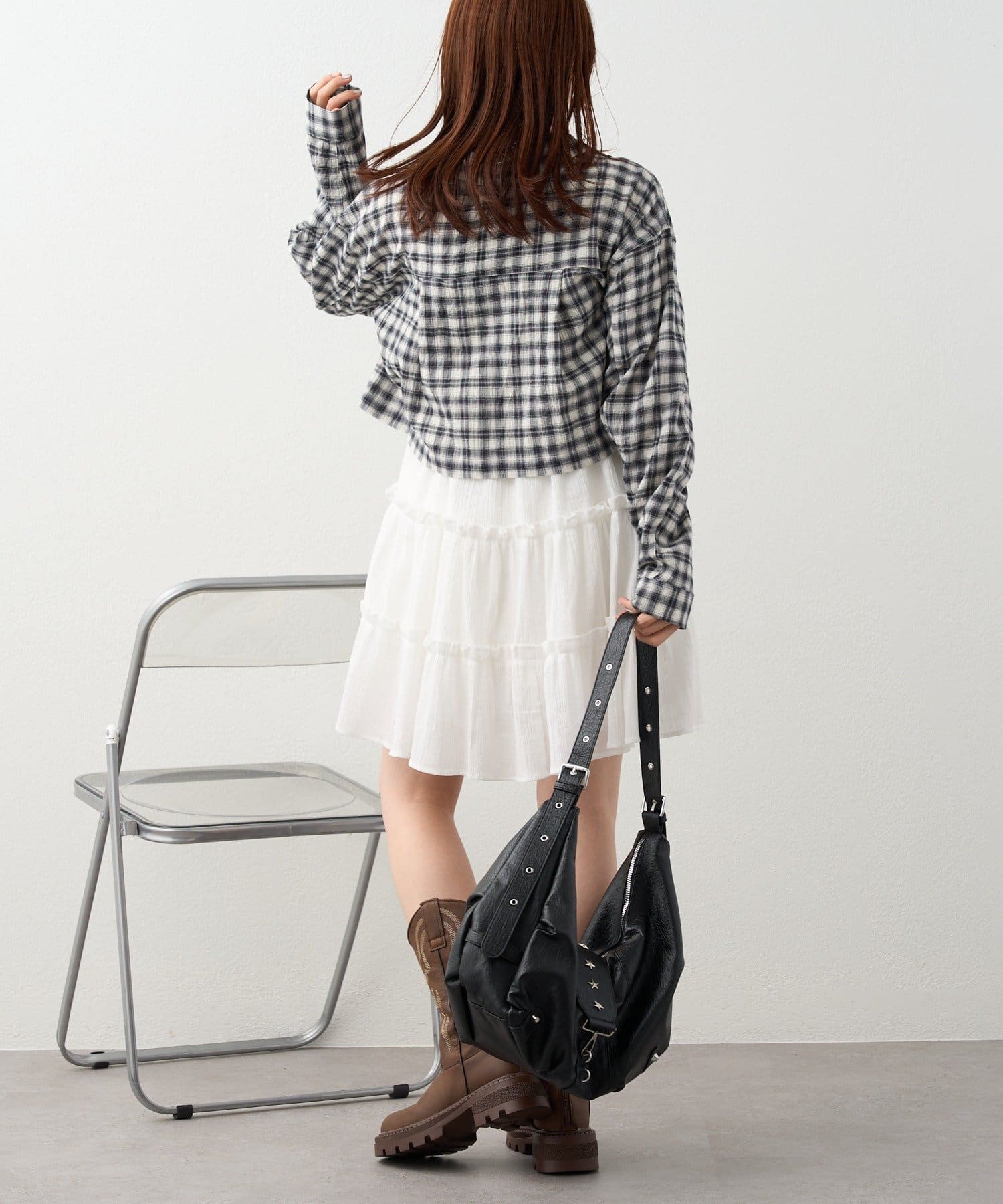 w closet(ダブルクローゼット) スターバックルマルチWAYBAG