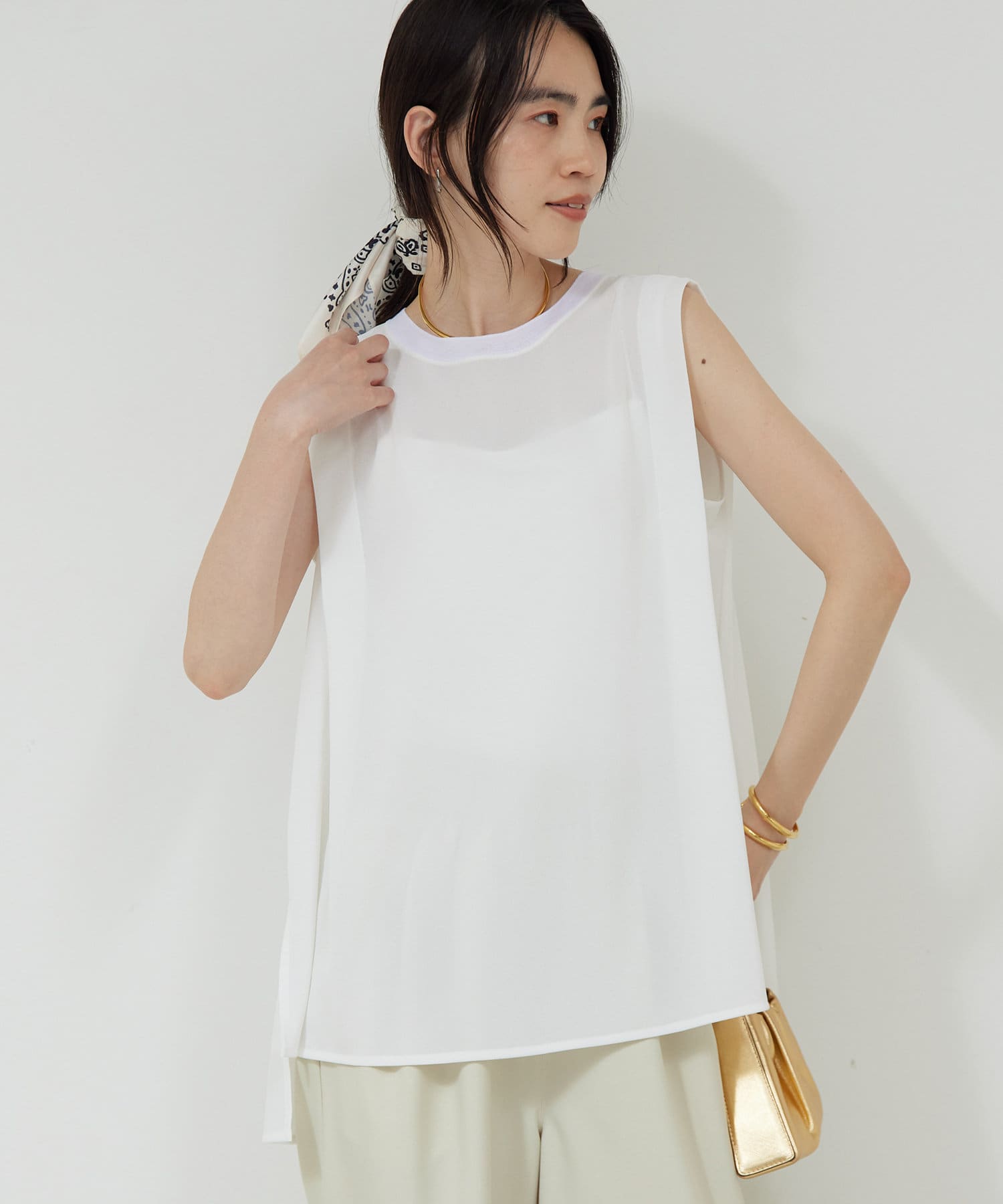 COLLAGE GALLARDAGALANTE バックフレアシャツ COLLAGE GALLARDAGALANTE（コラージュガリャルダガランテ）の