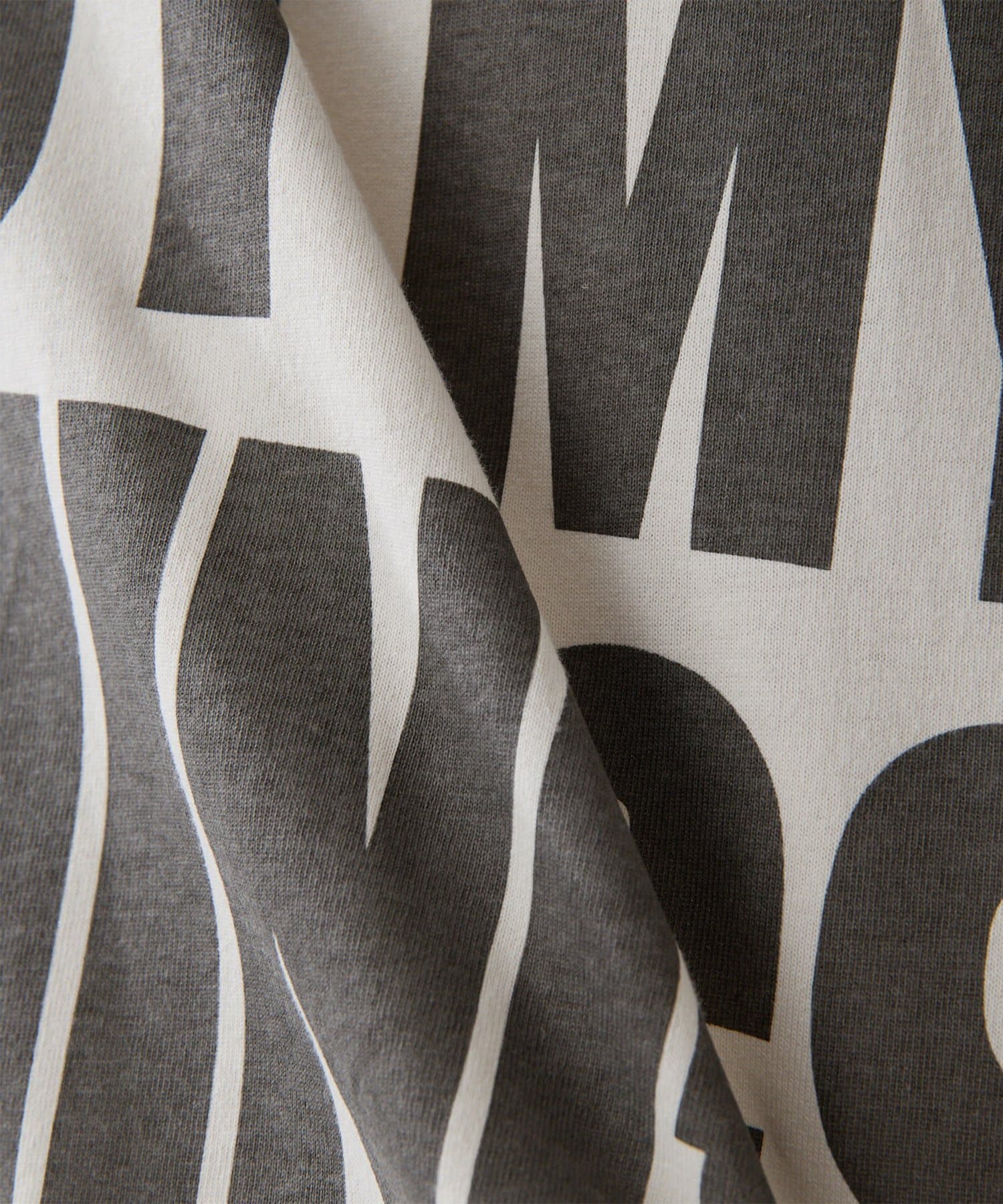 Whim Gazette(ウィム ガゼット) NO THANKS ロゴTシャツ