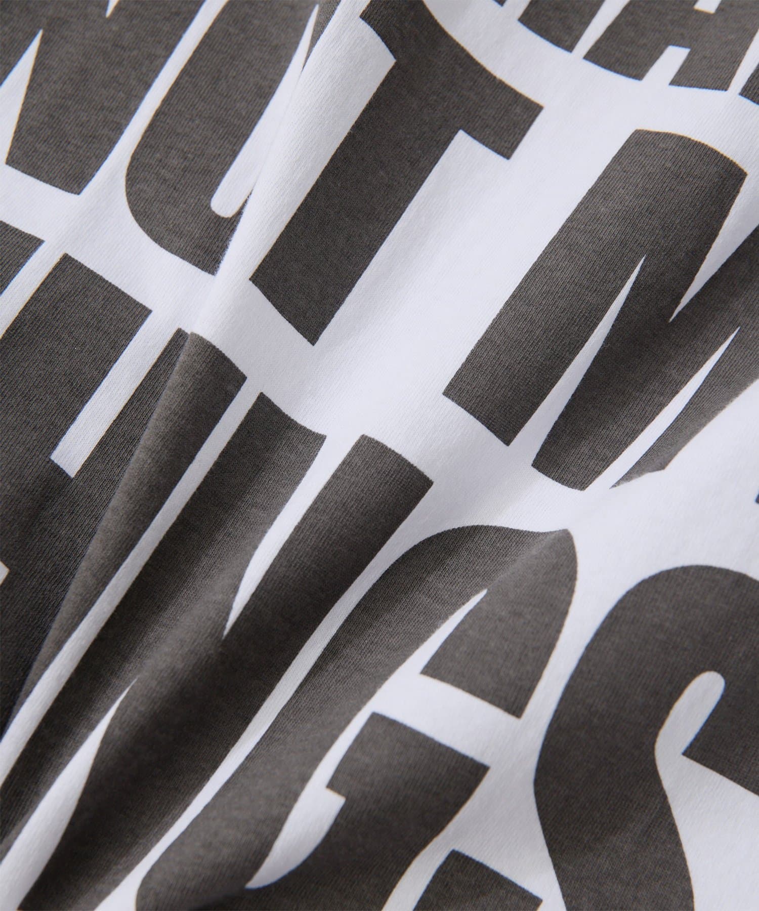 Whim Gazette(ウィム ガゼット) NO THANKS ロゴTシャツ