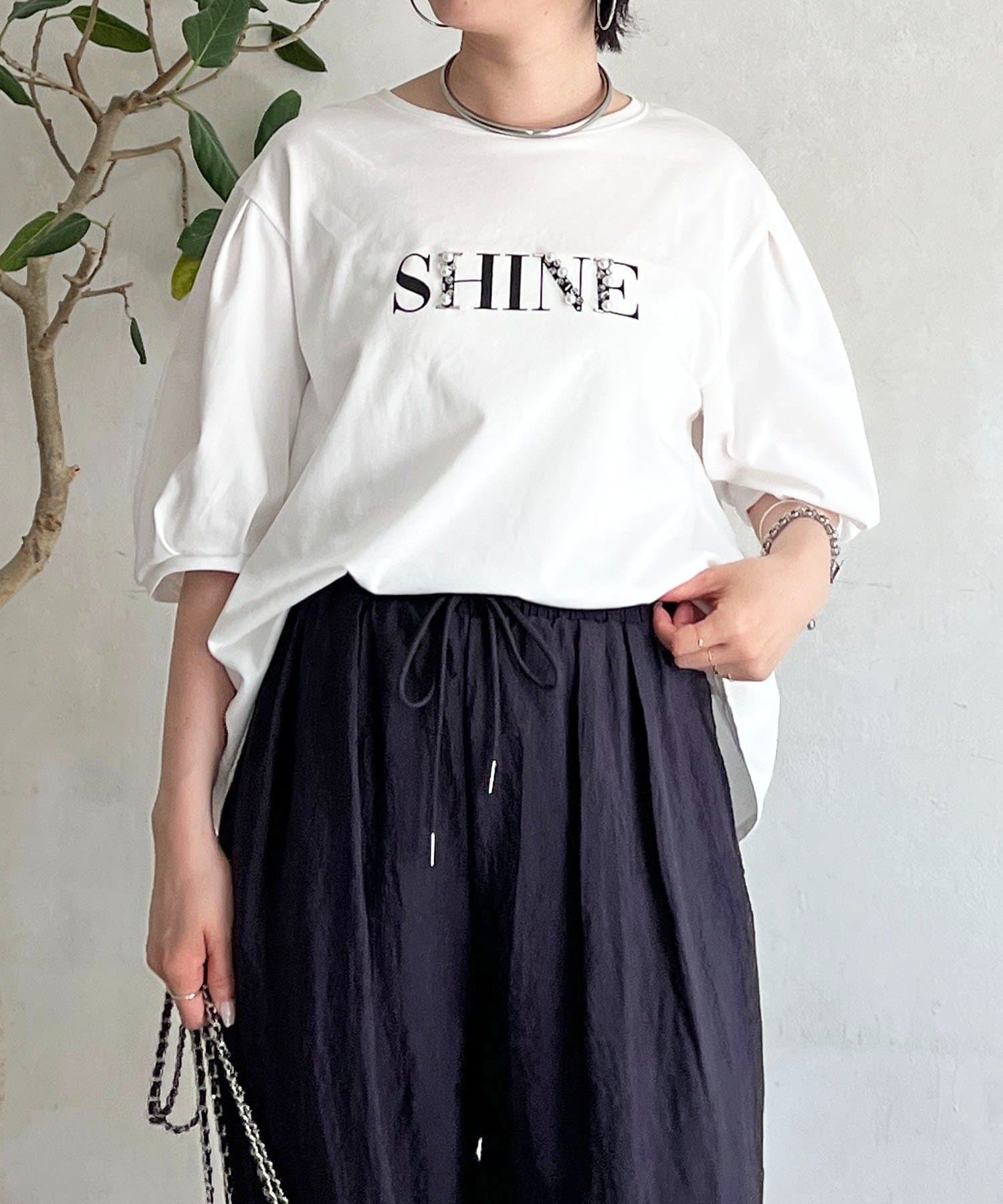 SHINE ロゴTEE | Croisiere(クロジエール)レディース | PAL