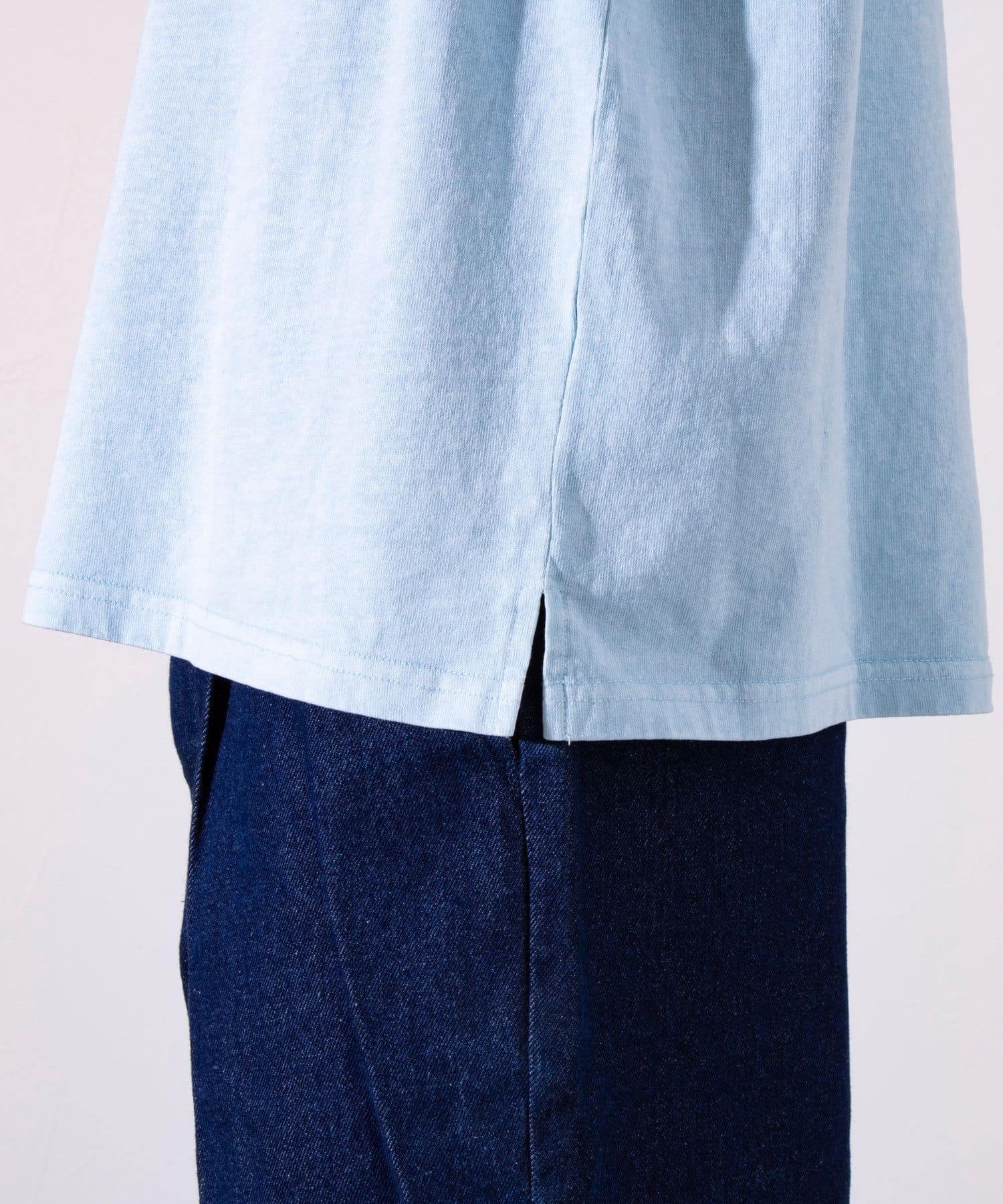 FREDY & GLOSTER(フレディ アンド グロスター) 【GLOSTER】16天竺 フレンチブルドッグ刺繍 ショートスリーブTシャツ
