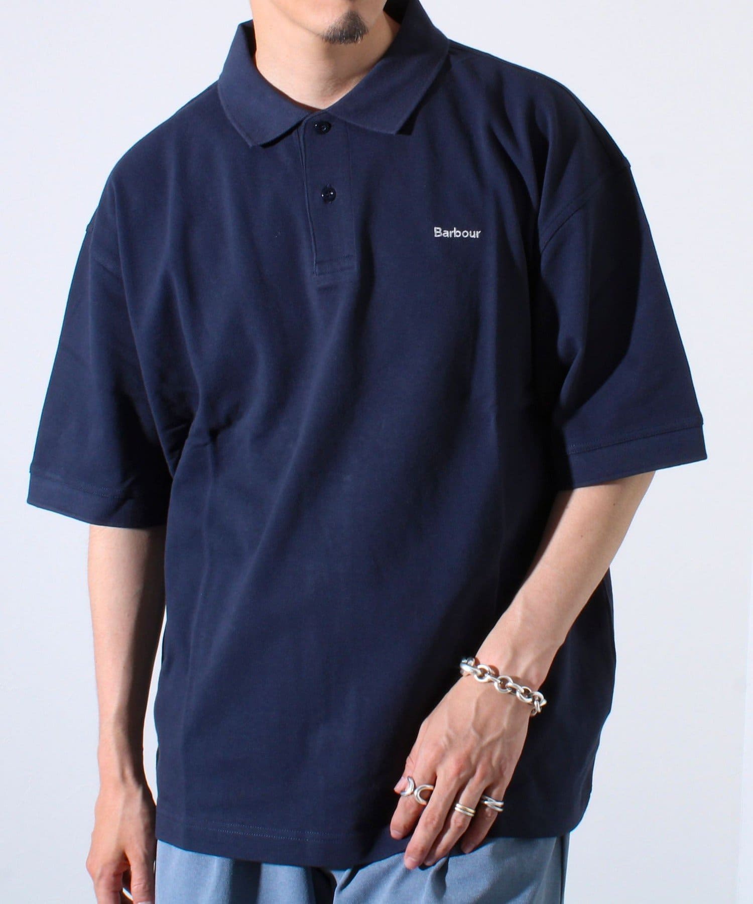 FREDY & GLOSTER(フレディ アンド グロスター) 【Barbour】Icon POLO Hexham ポロシャツ オーバーサイズ