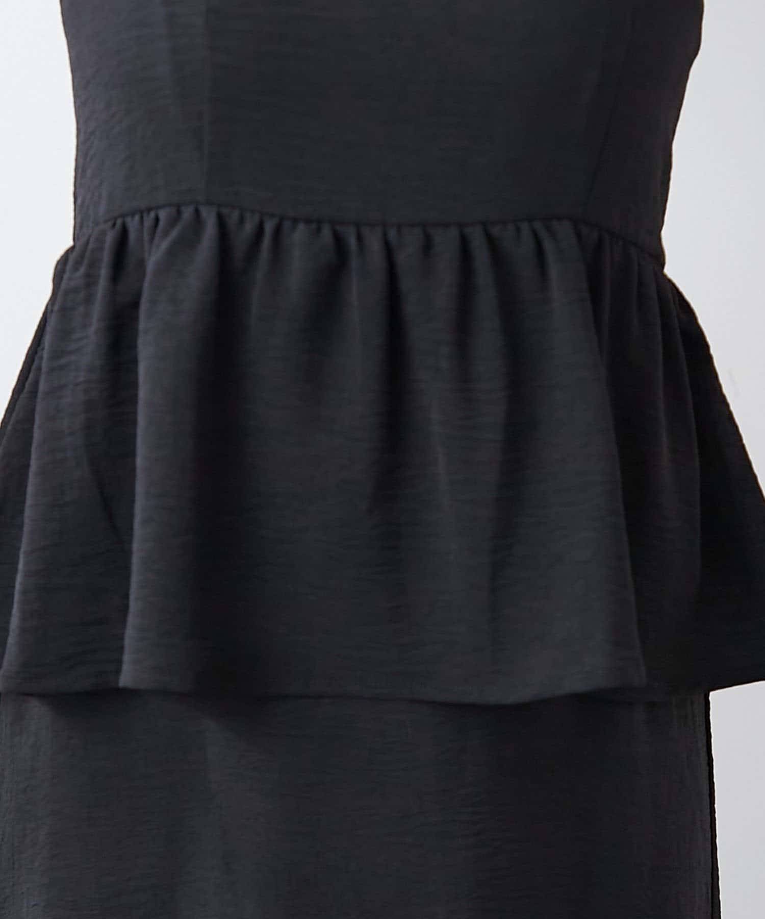 NICE CLAUP / OLIVE des OLIVE OUTLET(ナイスクラップ  / オリーブ デ オリーブ アウトレット) 【RMAF】【2枚セット】ビスチェドッキングワンピース+Tシャツ