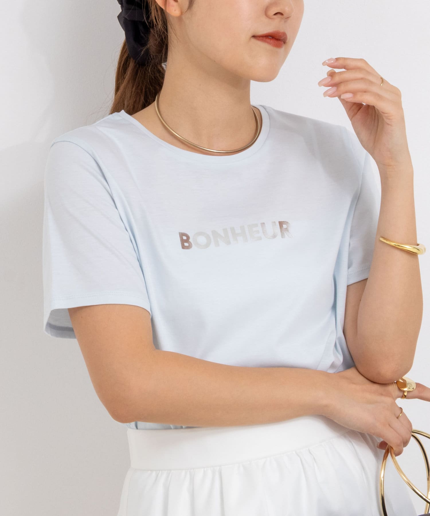 NOLLEY'S(ノーリーズ) プリントTシャツ