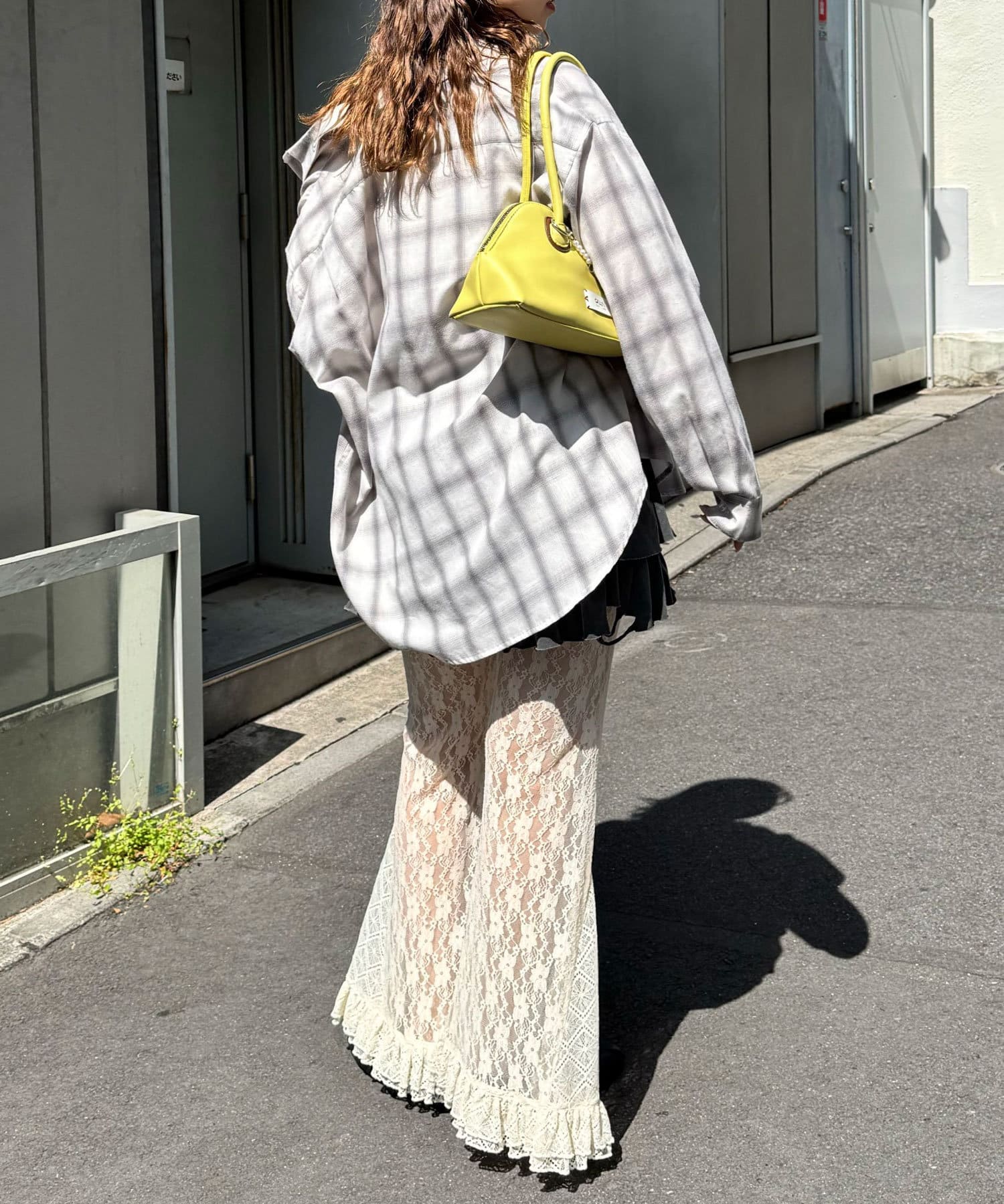 CIAOPANIC(チャオパニック) レースフレアレイヤードフリルパンツ