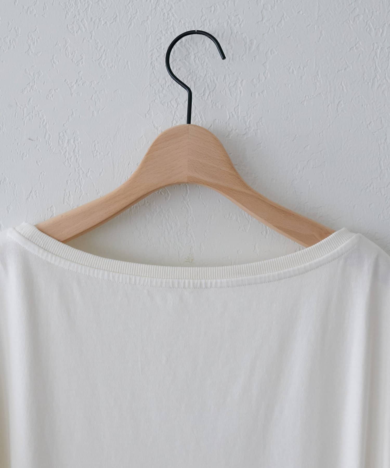 DISCOAT(ディスコート) ピグメントワンショルロゴTシャツ