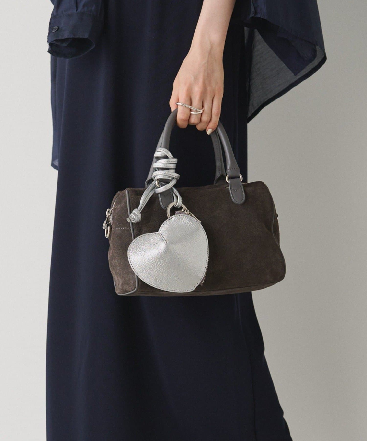 russet(ラシット) 【再入荷】スエード2WAYミニボストンバッグ