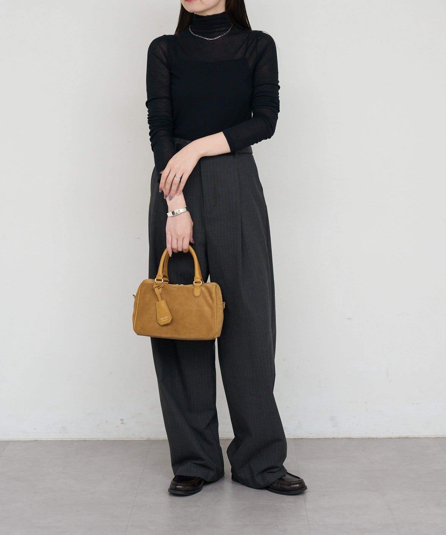 russet(ラシット) ［WEB限定カラーあり］スエード2WAYミニボストンバッグ