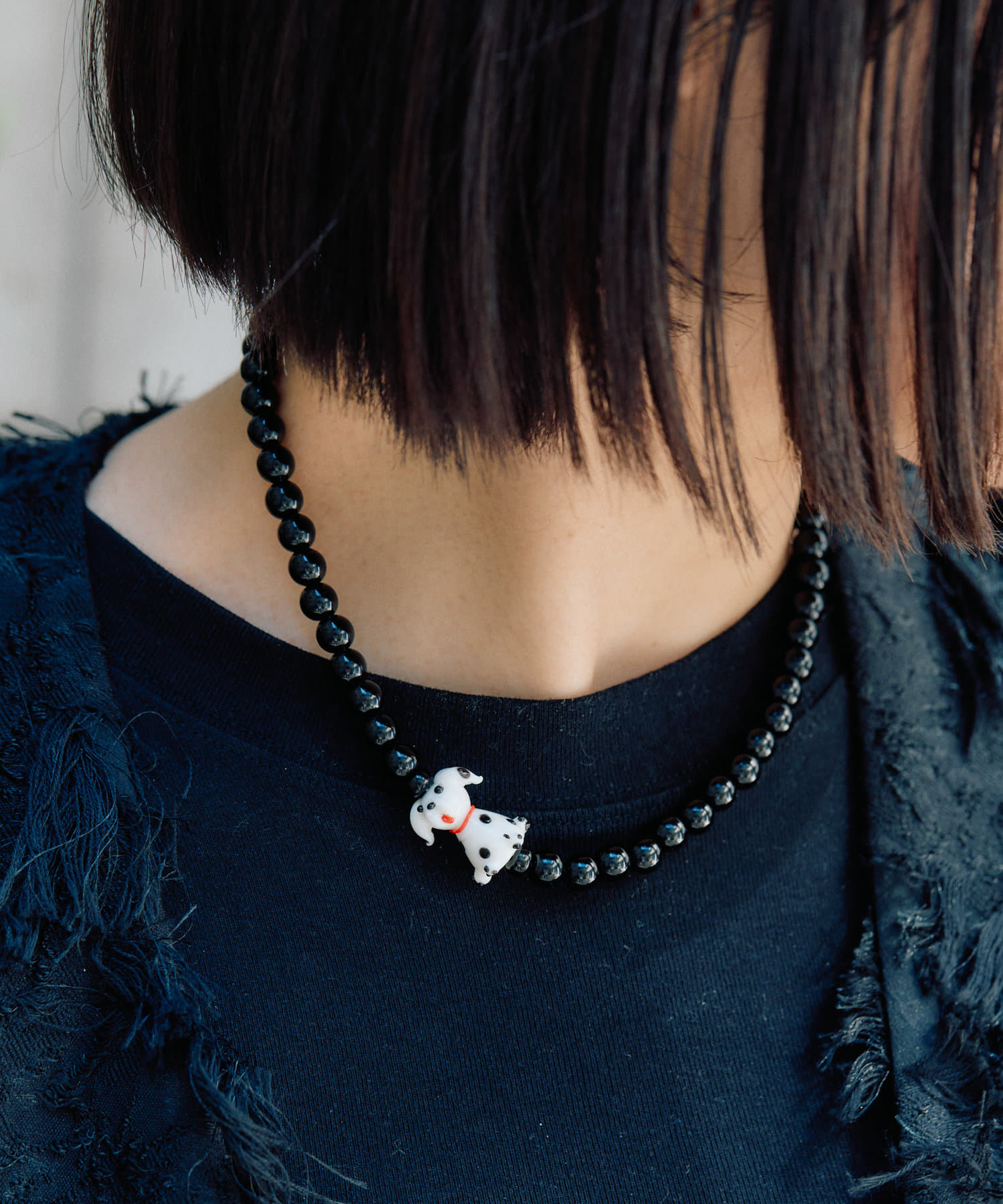 ear PAPILLONNER(イア パピヨネ) 《WEB＆一部店舗限定》ダルメシアンネックレス