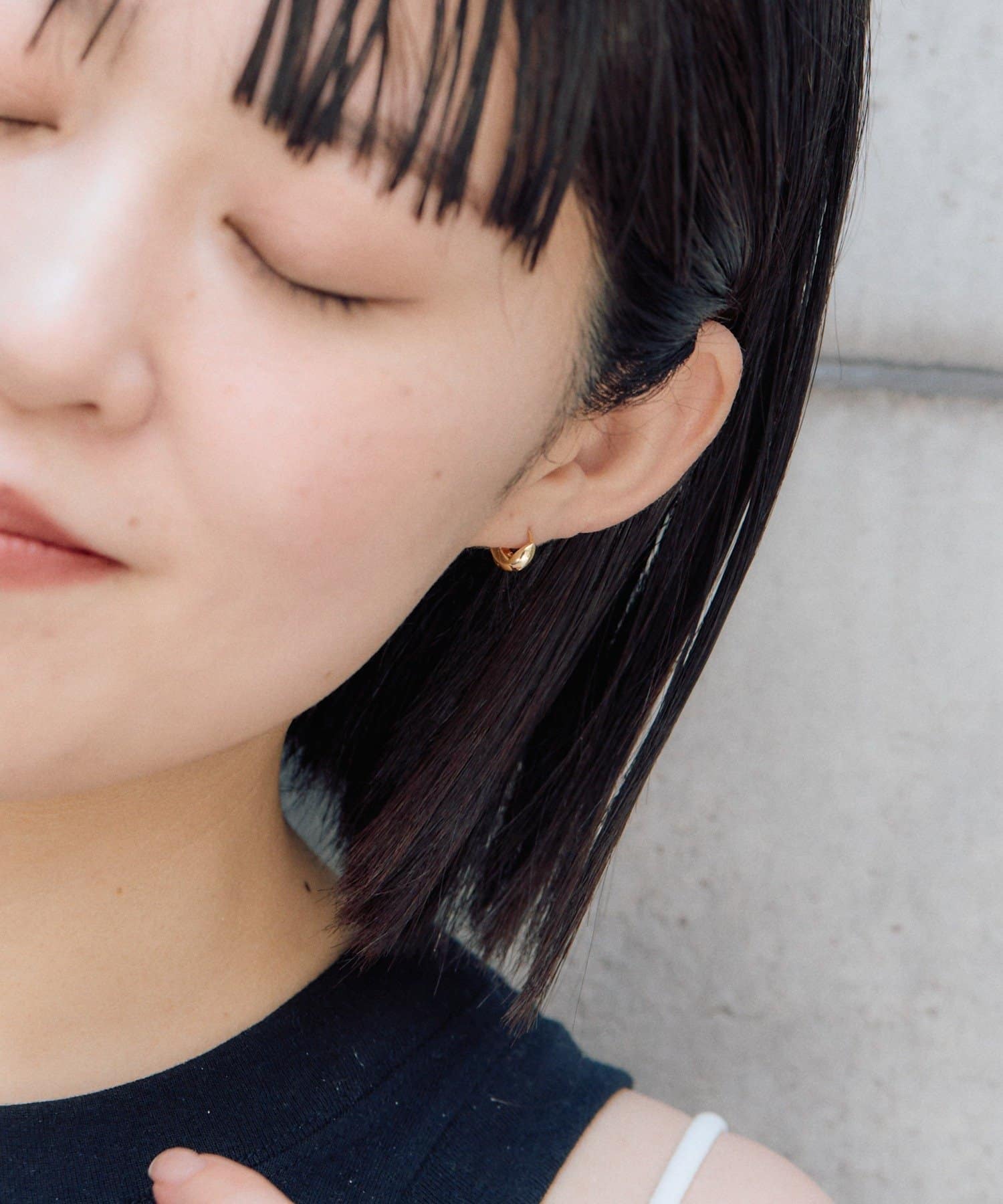 ear PAPILLONNER(イア パピヨネ) 《スターリングシルバー使用》ミニカゴピアス