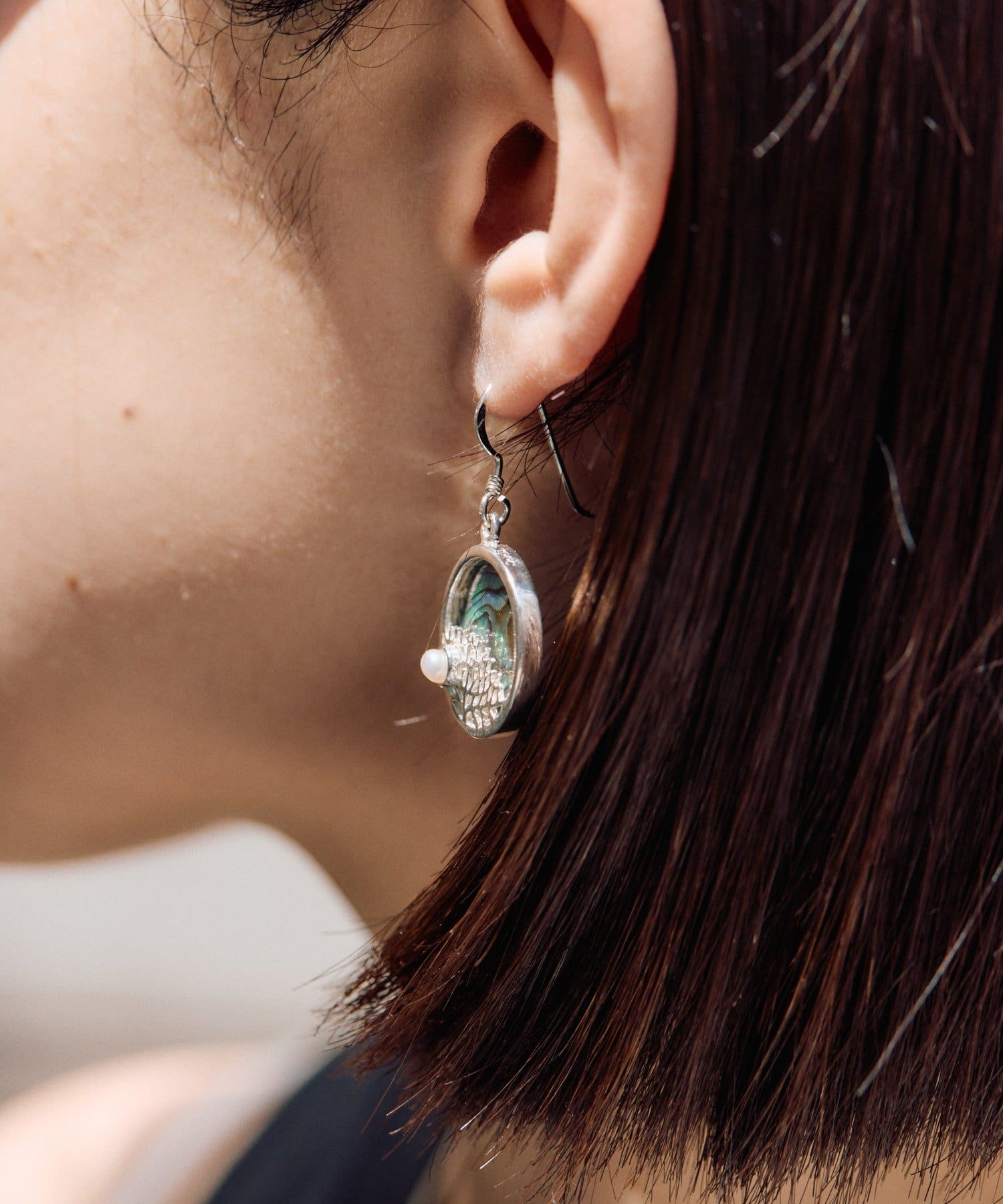ear PAPILLONNER(イア パピヨネ) 《WEB＆一部店舗限定/スターリングシルバー使用》シードリームピアス