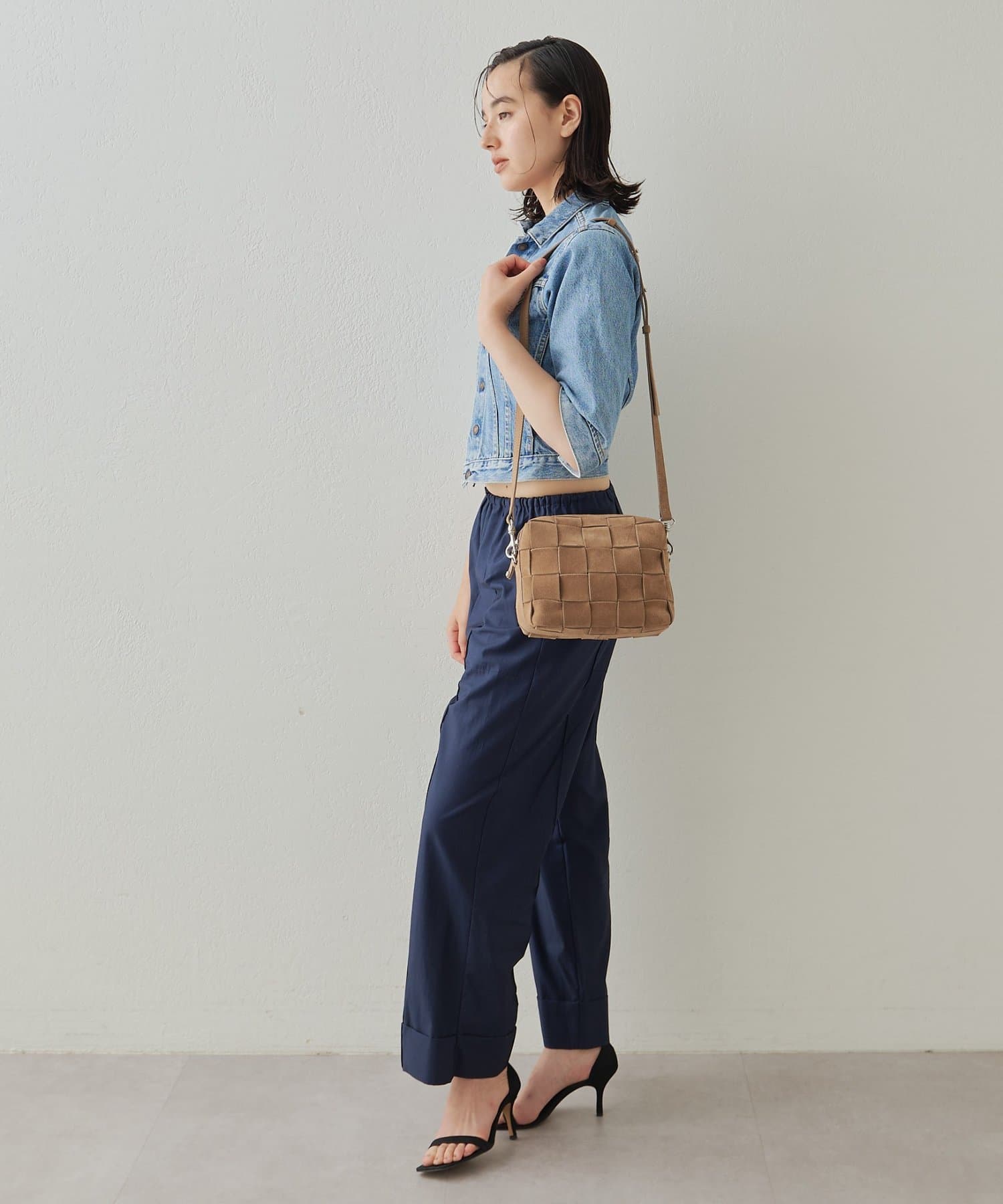 knt IACUCCI イコーナベルト SUEDE イアクッチ スエード IACUCCI イコーナベルト SUEDE イアクッチ スエード ショルダー