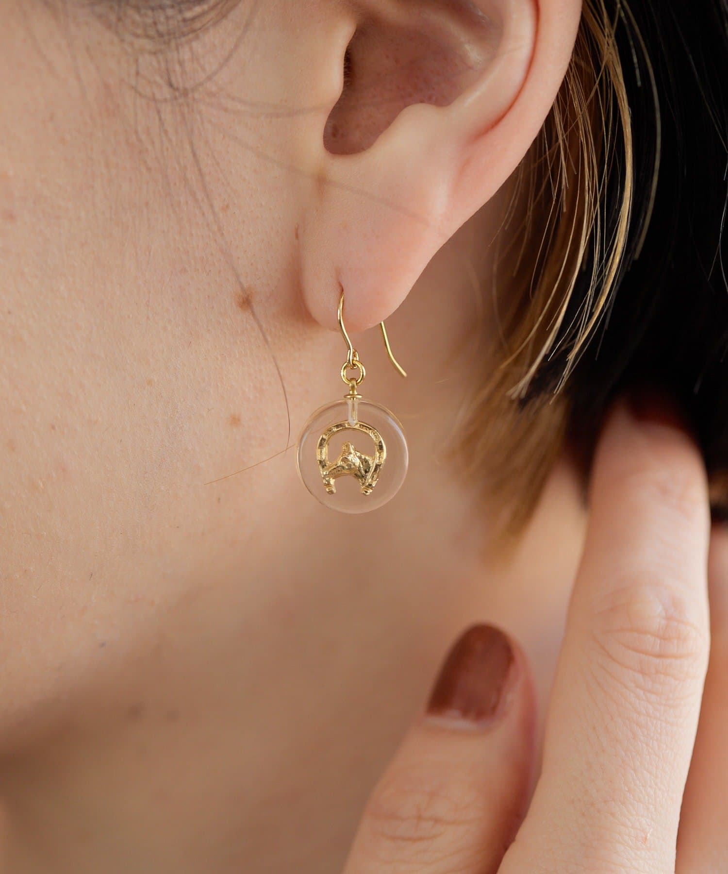 ear PAPILLONNER(イア パピヨネ) ラッキーホースシューピアス