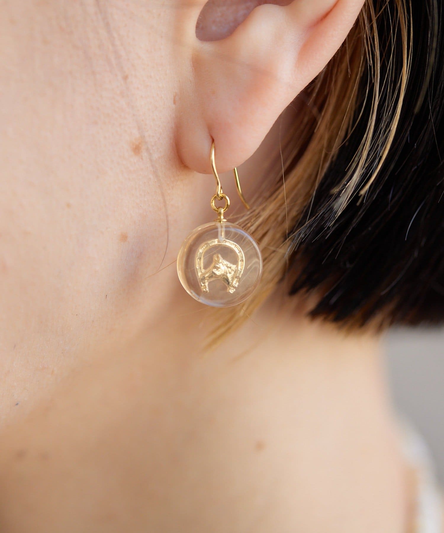 ear PAPILLONNER(イア パピヨネ) ラッキーホースシューピアス