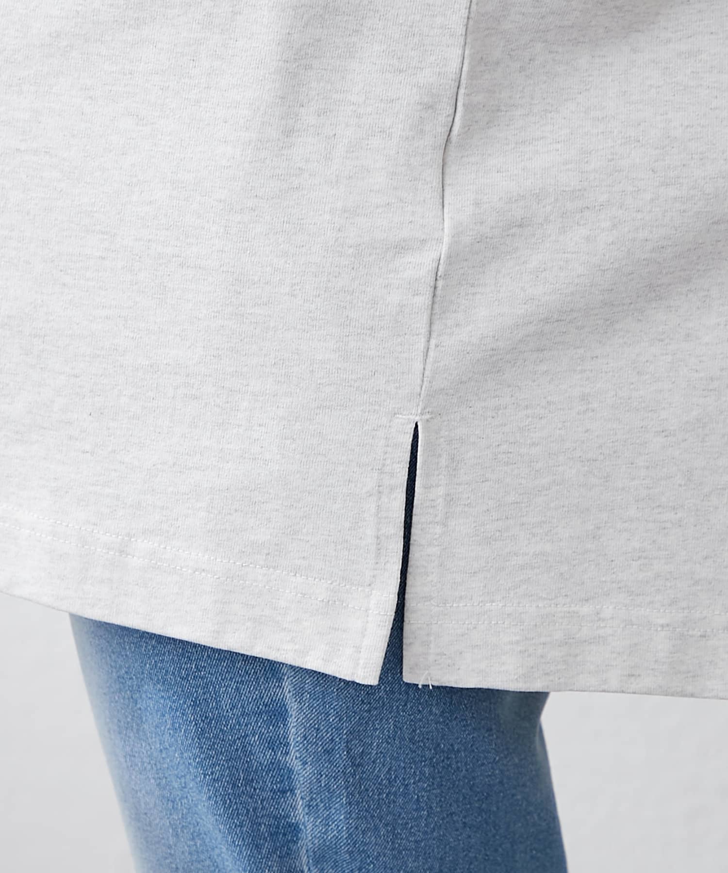 Remind me and forever(リマインドミーアンドフォーエバー) 【NUNIFE】コード刺繍BIGTシャツ　ユニセックス