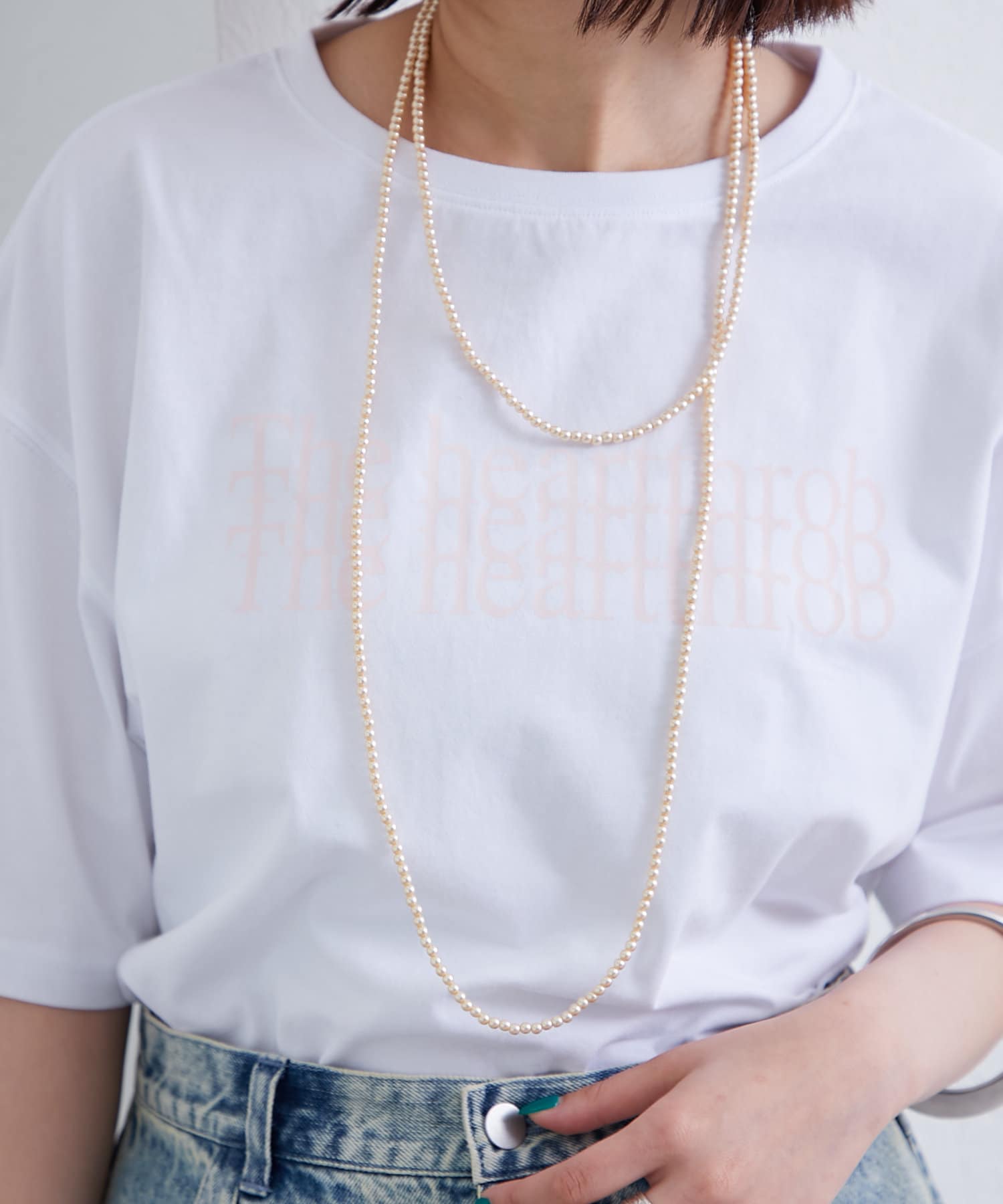 mystic(ミスティック) ロゴTシャツ
