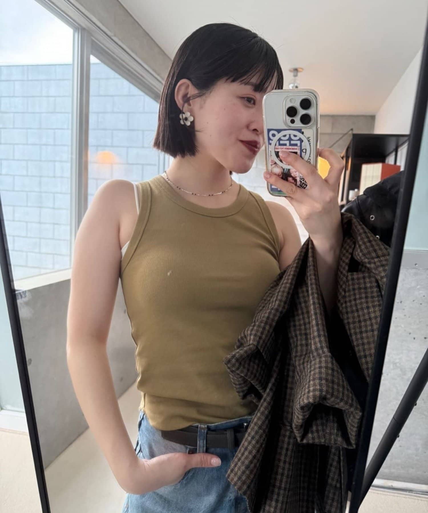 ear PAPILLONNER(イア パピヨネ) 《スターリングシルバー使用》モノトーンネックレス