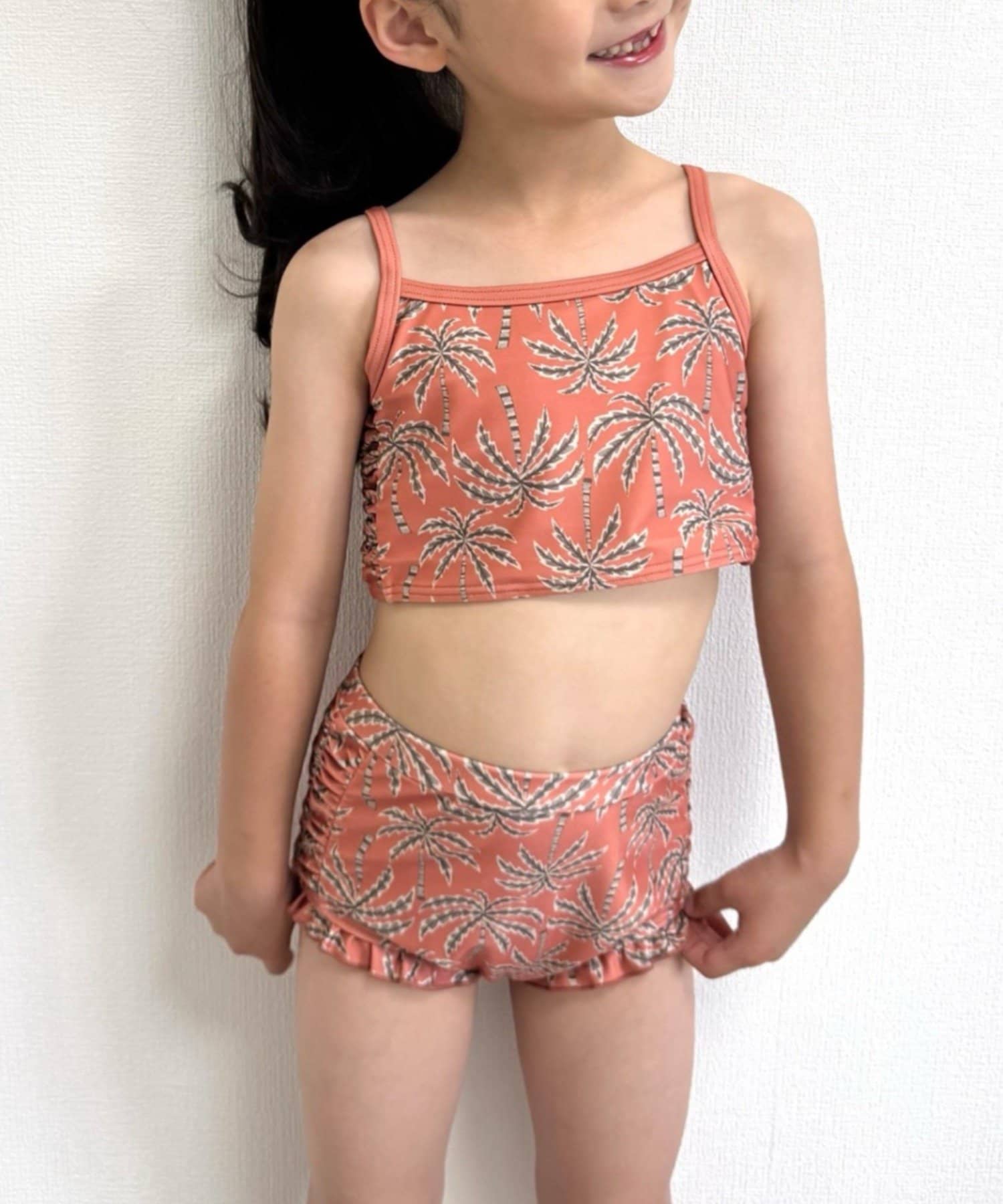 CIAOPANIC TYPY(チャオパニックティピー) 【WEB限定】【KIDS】サイドシャーリングセパレートスイムウェア
