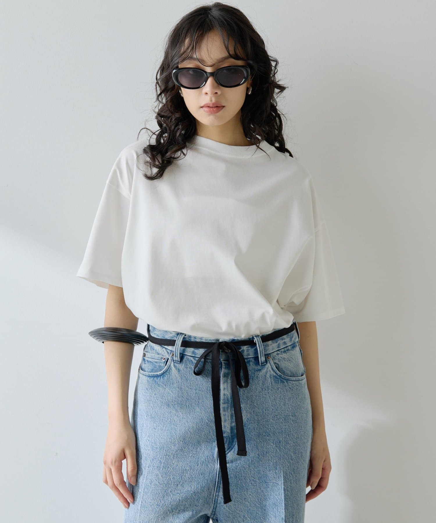 美品ウィムガゼット23SSゆったりスクエア天竺プルオーバー♪ ダンボールプルオーバー（Tシャツ/カットソー）｜Whim Gazette