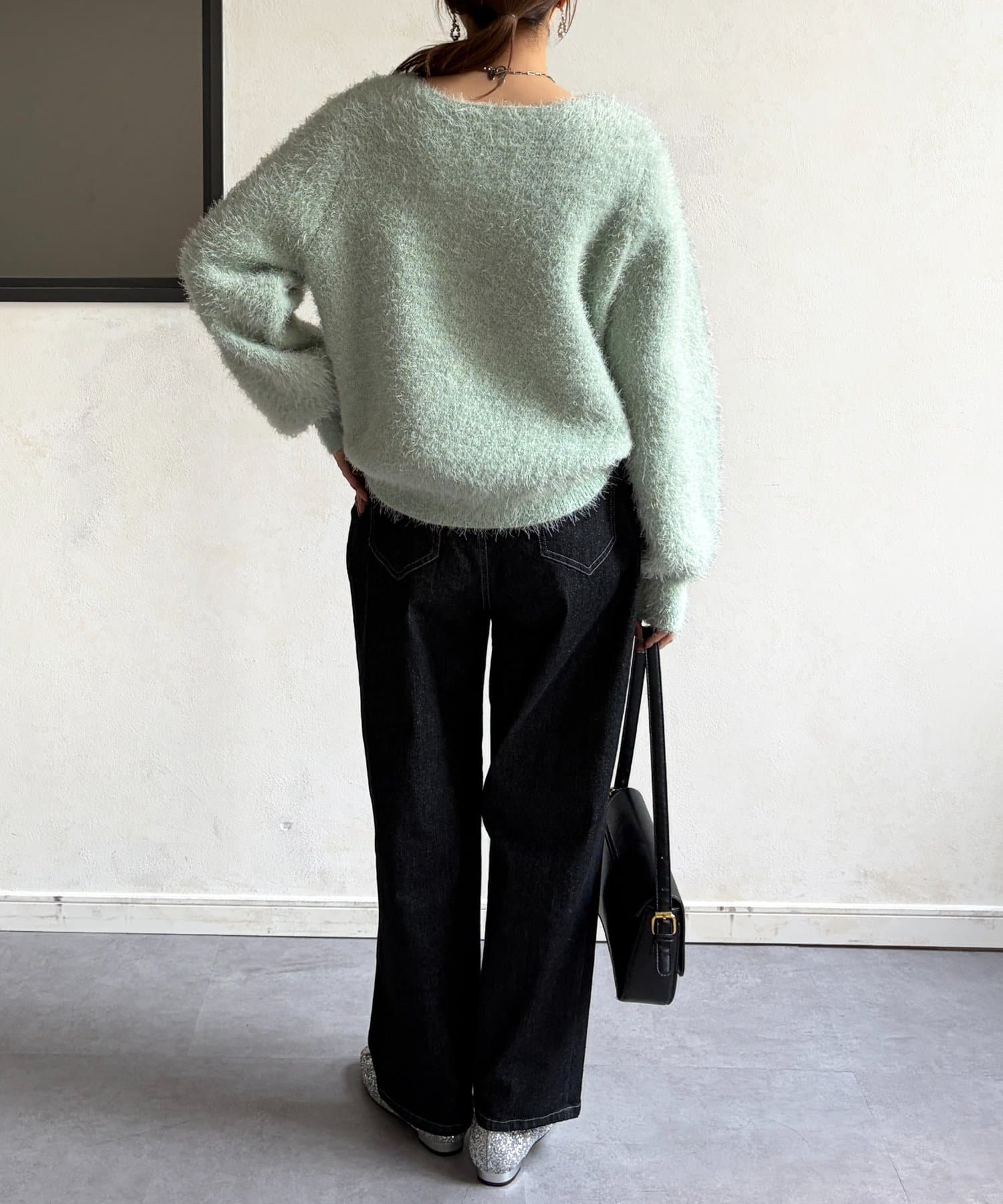 Chez toi(シェトワ) 【大人気リバイバル】シャギーニット