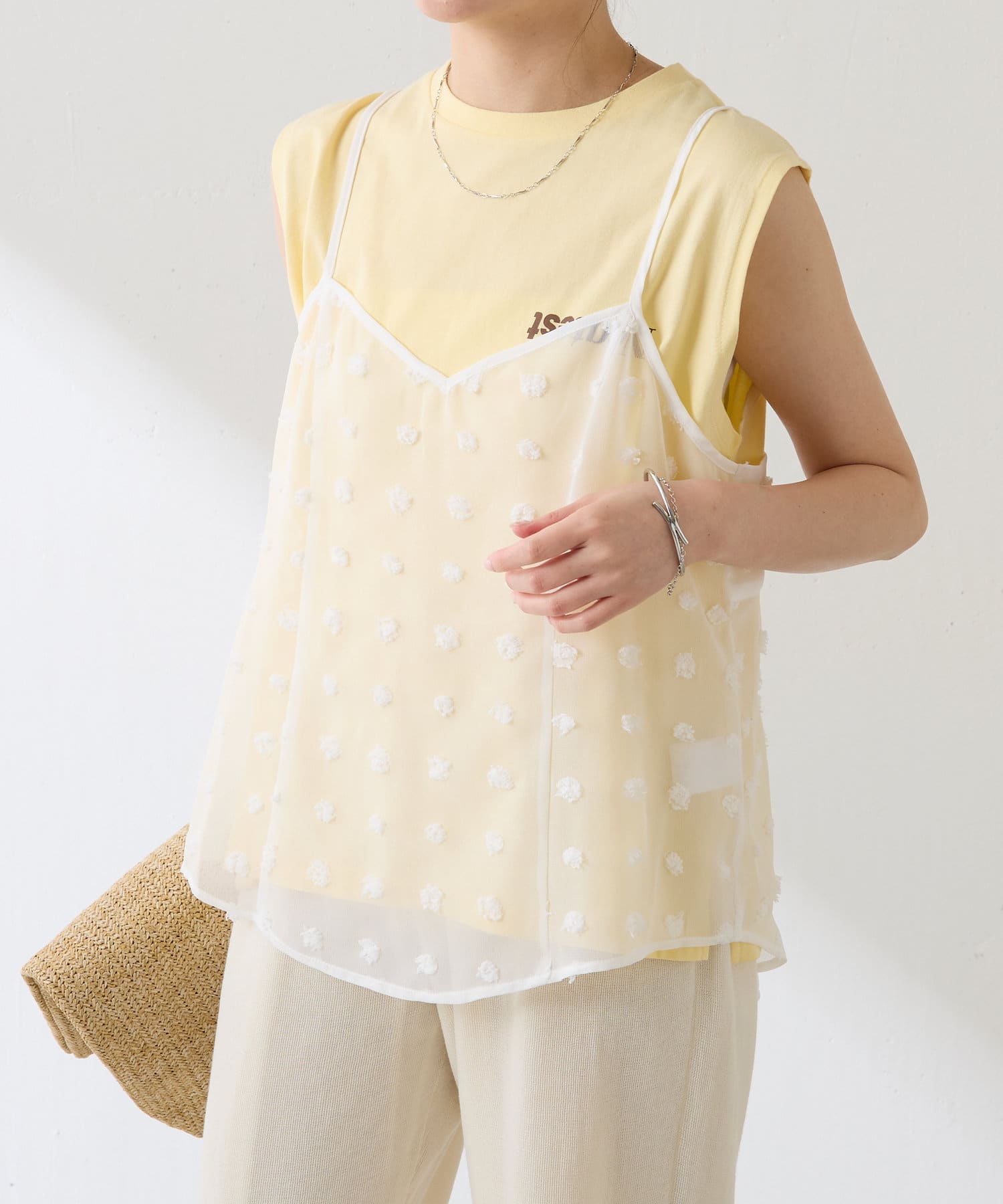 COLLAGE GALLARDAGALANTE メッシュジレ 人気商品の新型】メッシュジレ | COLLAGE GALLARDAGALANTE