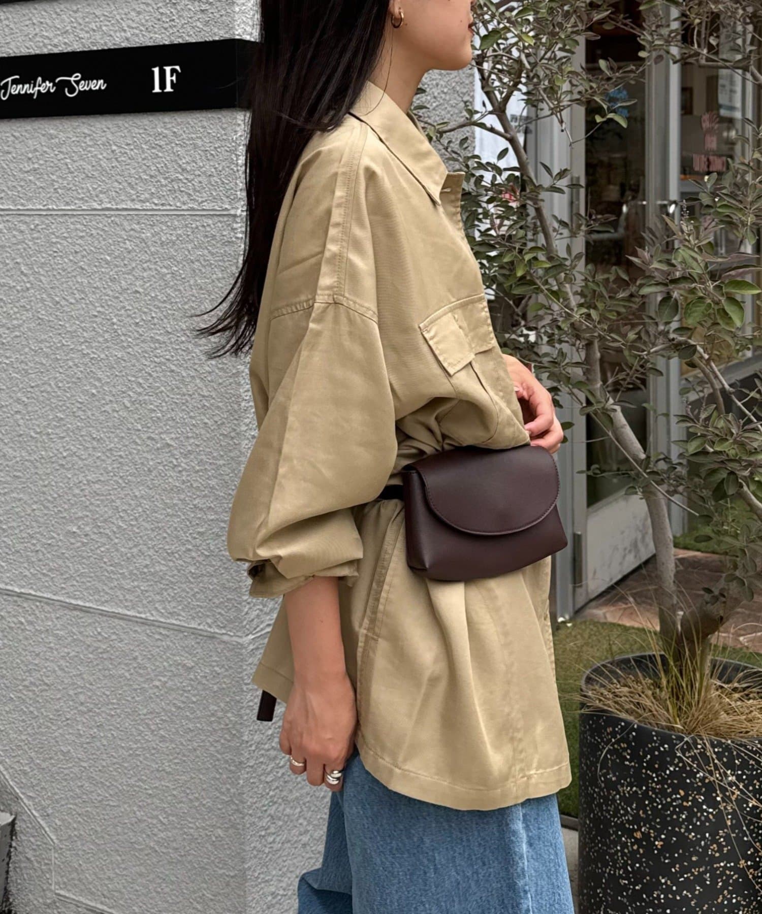 ブラウス シャツ ひんやりテンセルオーバーシャツ レディース ひんやりテンセルオーバーシャツ | CIAOPANIC TYPY(チャオ