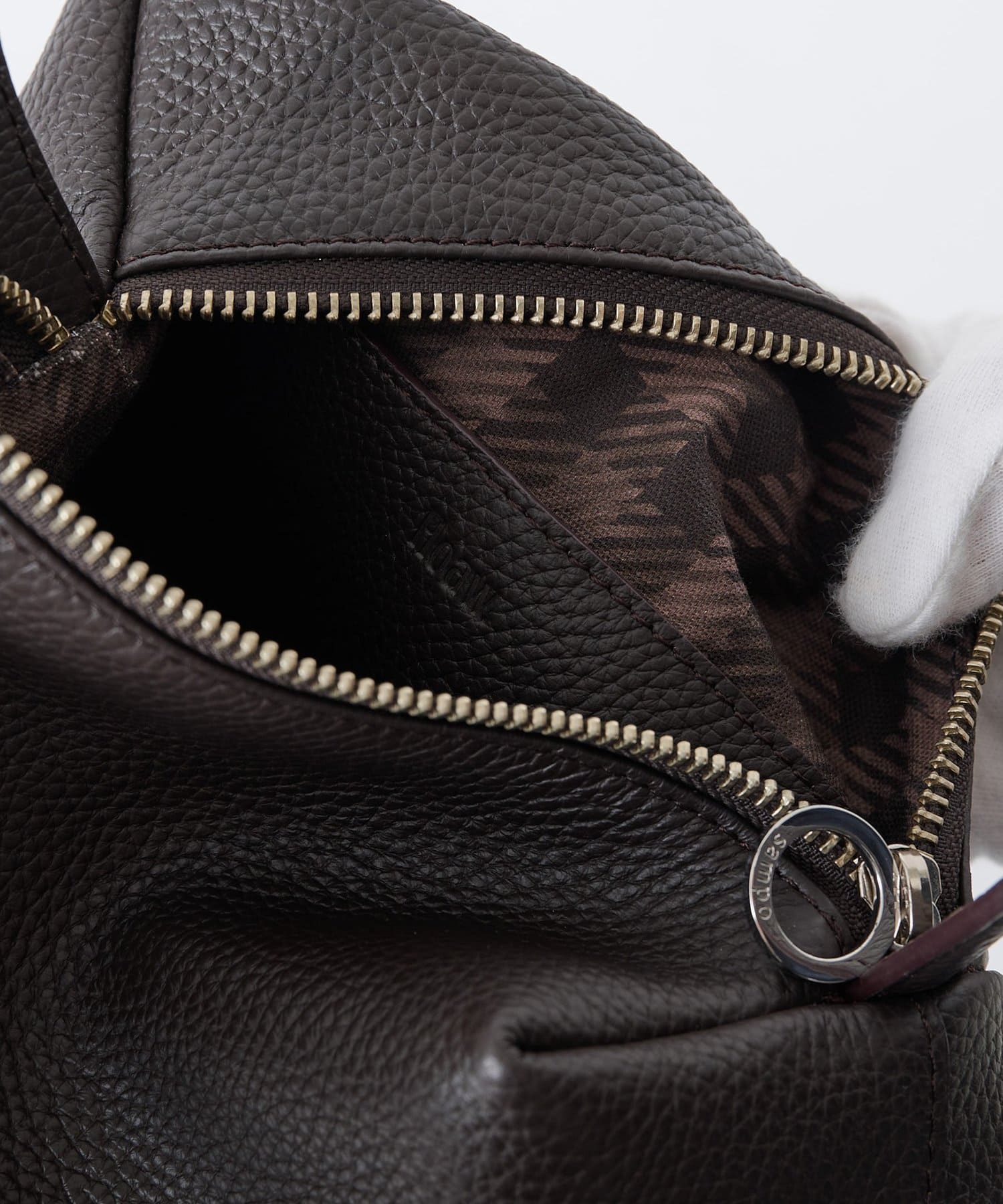 Whim Gazette(ウィム ガゼット) 【Hoaw.×Sampoコラボアイテム】 ワンハンドルスクエアBAG