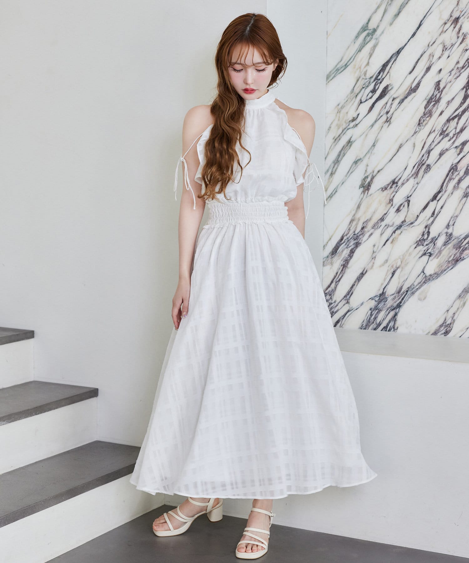 Fluffy Romance collection】アメスリロングワンピース | one