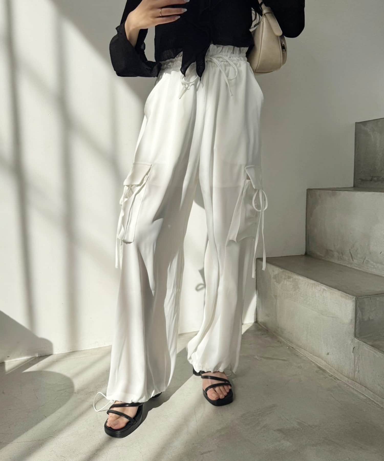 NICE CLAUP / OLIVE des OLIVE OUTLET(ナイスクラップ  / オリーブ デ オリーブ アウトレット) 【one after another】カーゴパンツ