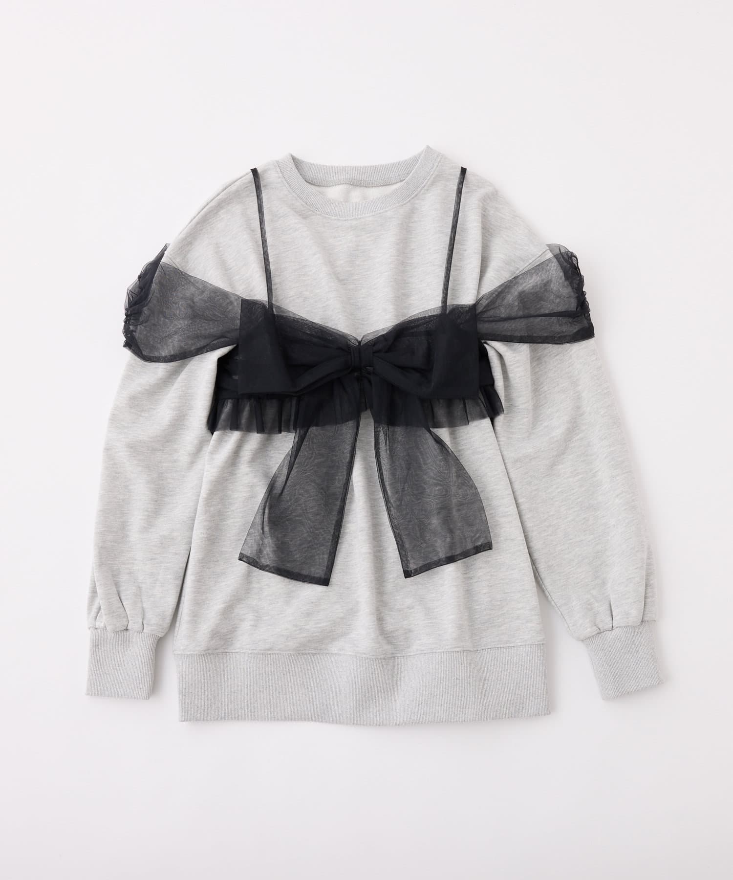 NICE CLAUP / OLIVE des OLIVE OUTLET(ナイスクラップ  / オリーブ デ オリーブ アウトレット) 【one after another】スウェットビスチェセット