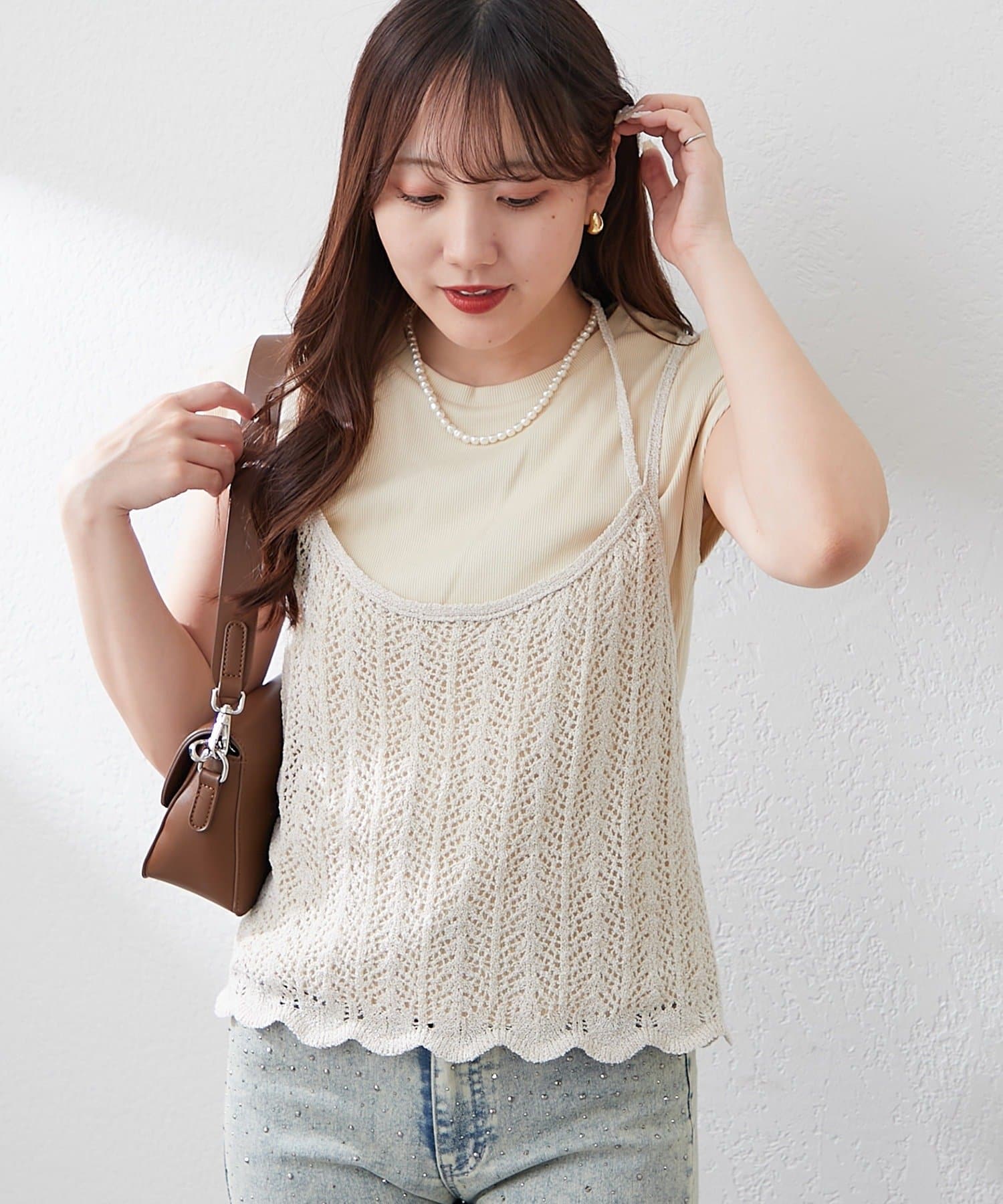 NICE CLAUP / OLIVE des OLIVE OUTLET(ナイスクラップ  / オリーブ デ オリーブ アウトレット) 【continuer】ドッキングフレンチT