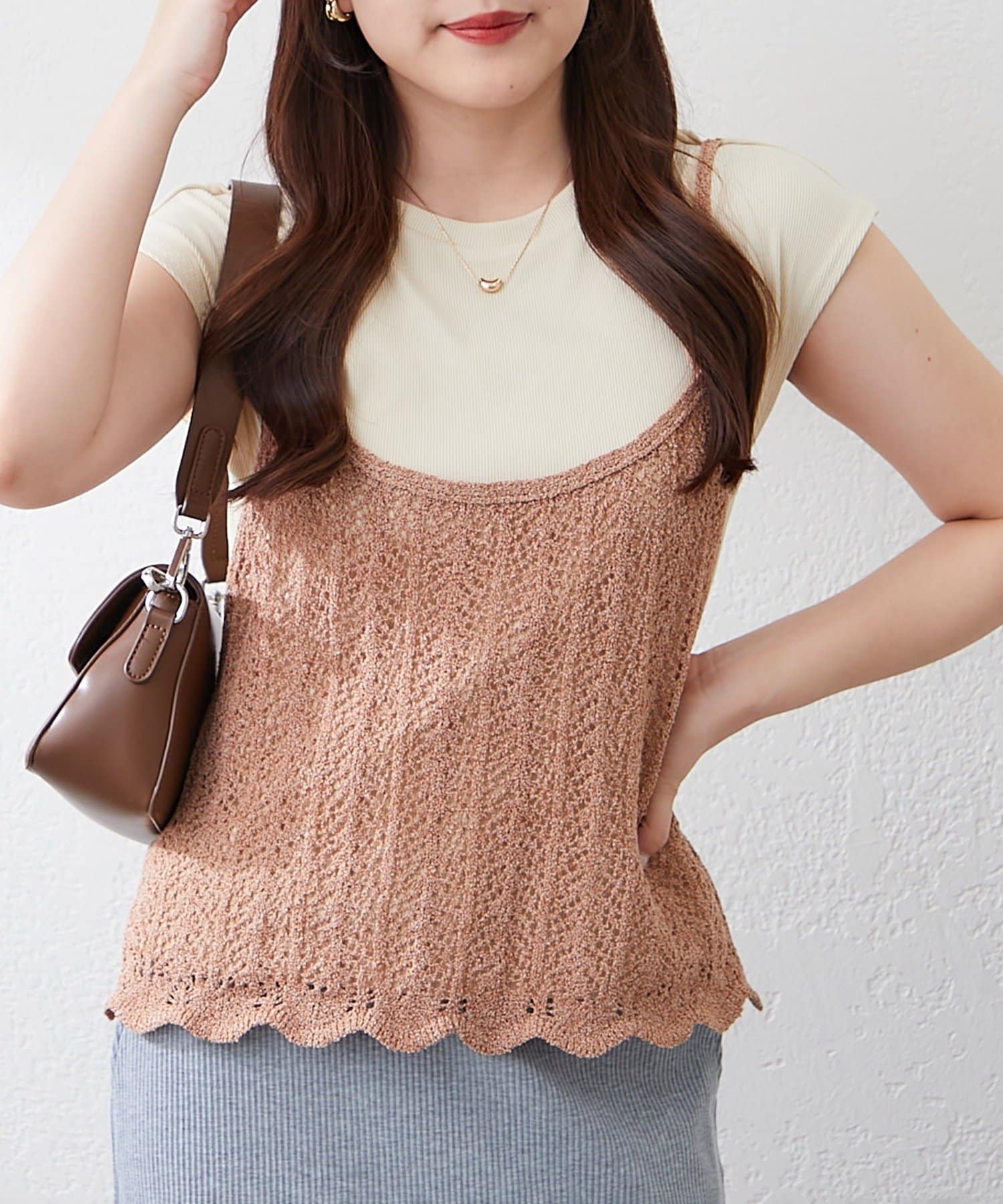 NICE CLAUP / OLIVE des OLIVE OUTLET(ナイスクラップ  / オリーブ デ オリーブ アウトレット) 【continuer】ドッキングフレンチT