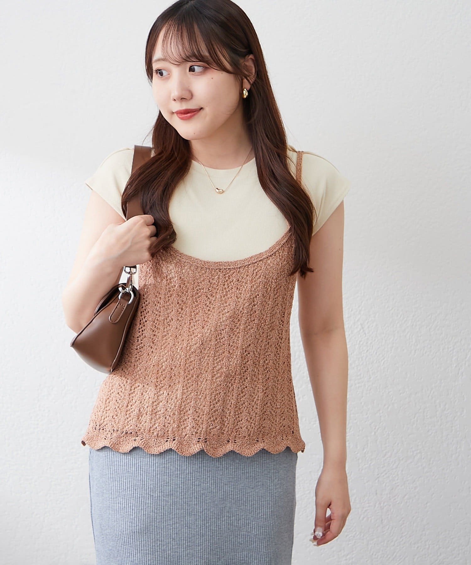 NICE CLAUP / OLIVE des OLIVE OUTLET(ナイスクラップ  / オリーブ デ オリーブ アウトレット) 【continuer】ドッキングフレンチT