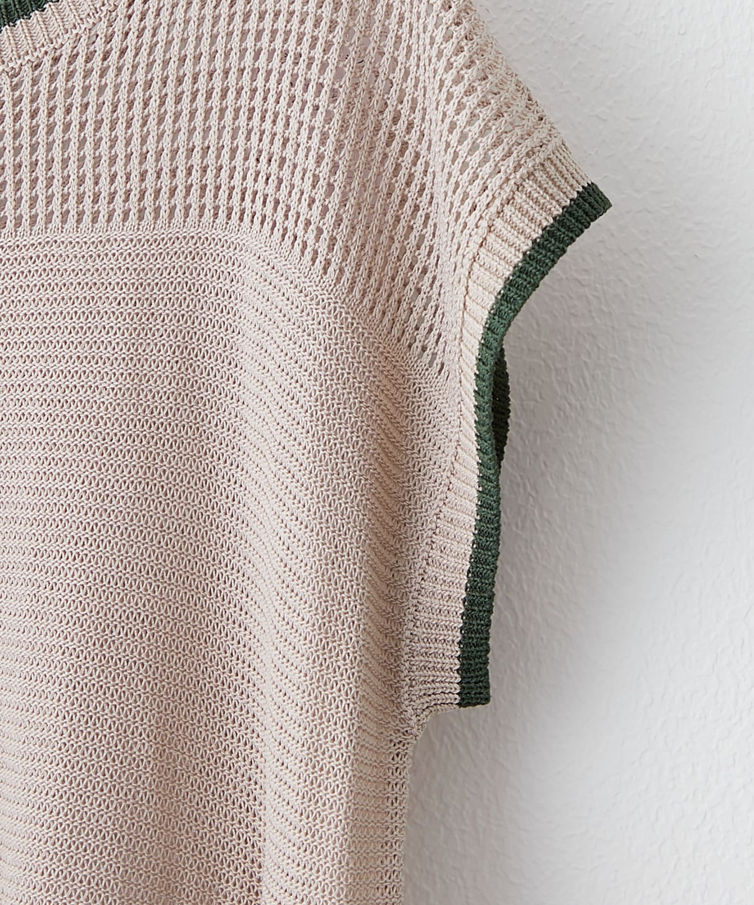 Remind me and forever(リマインドミーアンドフォーエバー) メッシュ配色ラインワンピース