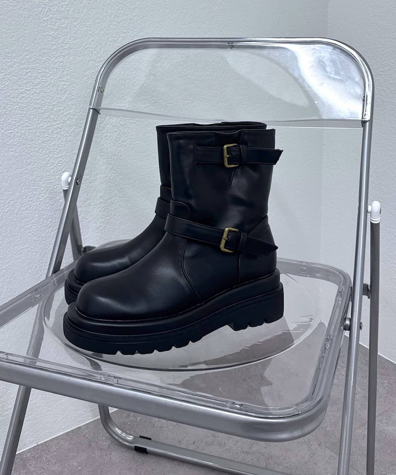 mline(エムライン) [mline]エンジニアミドルブーツ