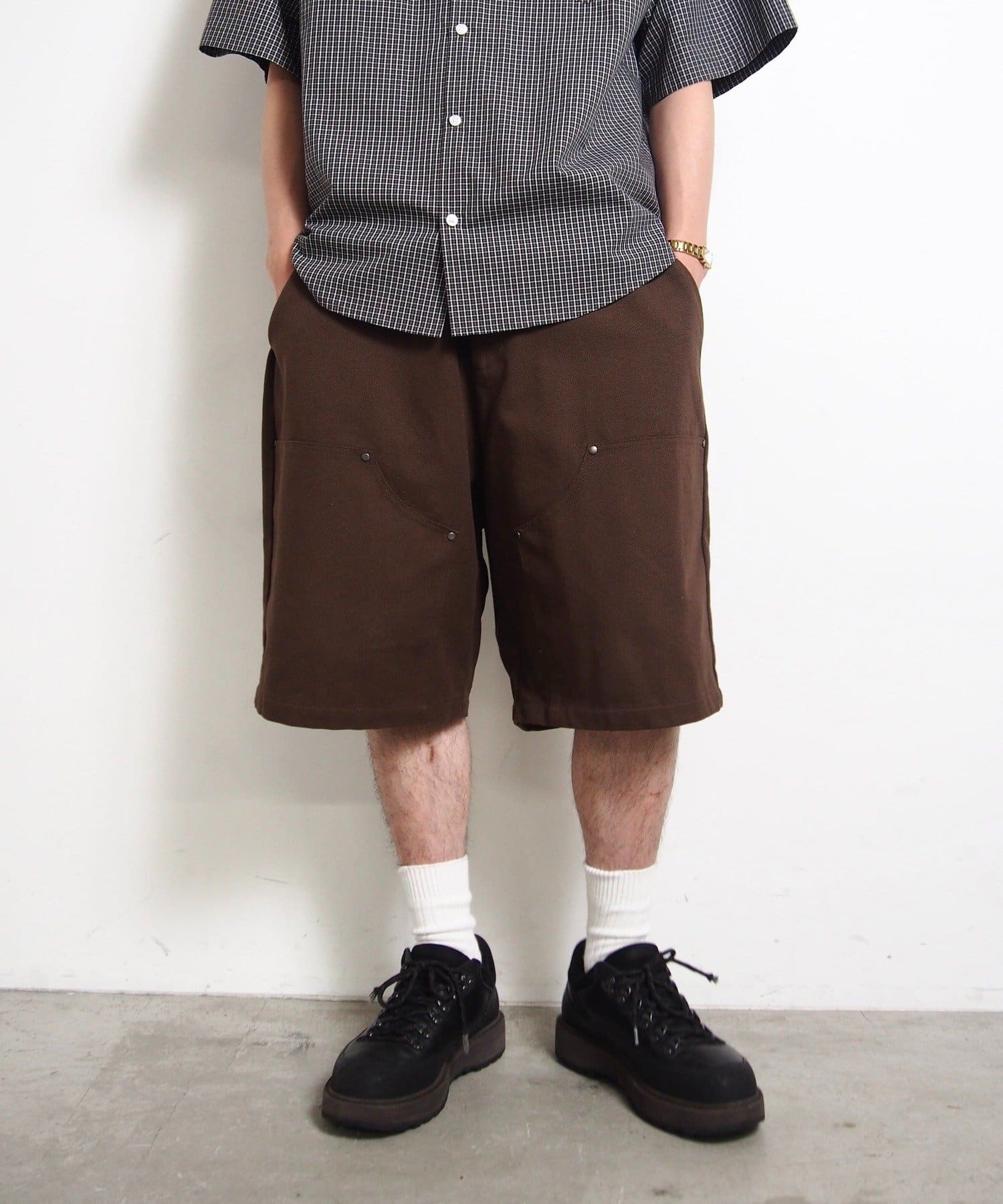 WHO’S WHO gallery(フーズフーギャラリー) 【KOOKY'N/クーキー】 ダブルニーダックショートパンツ