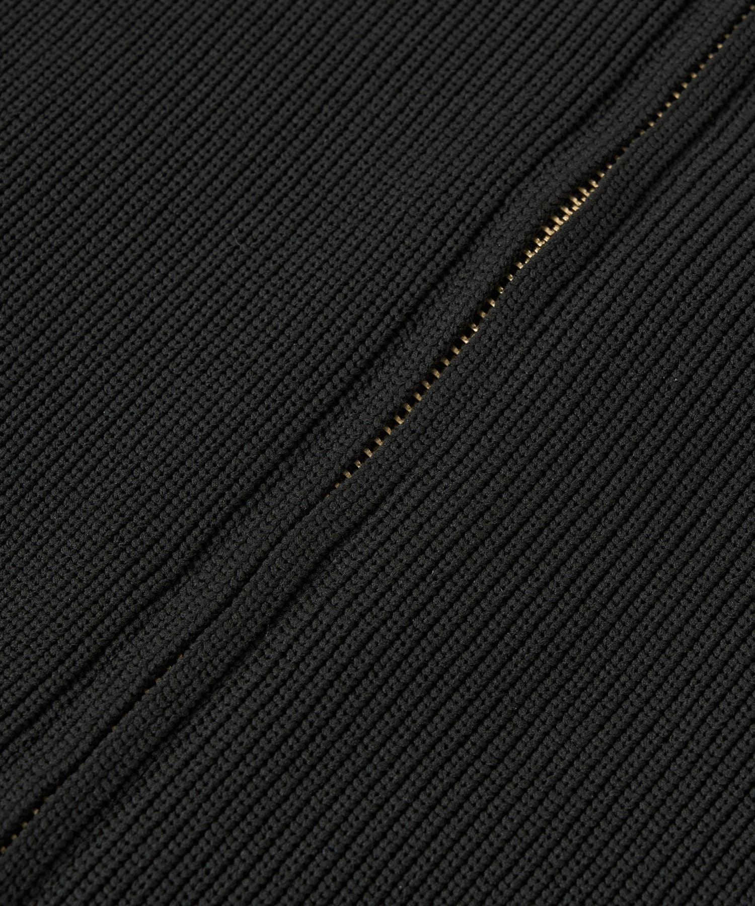 OUTLET(アウトレット) 【un dix cors】Wジップスタンドニットカーディガン