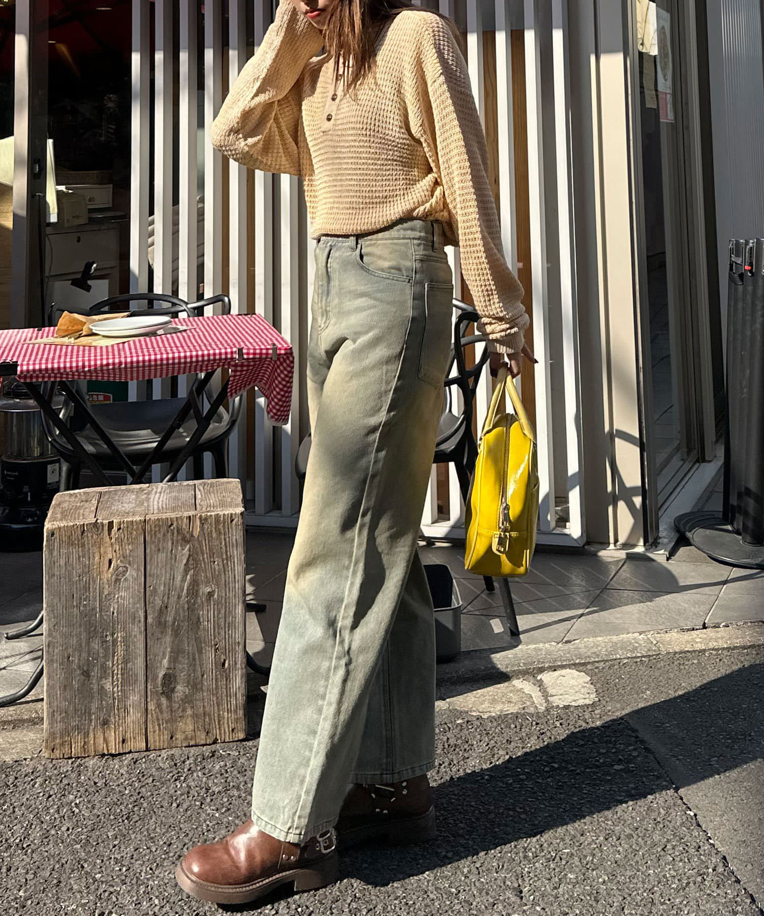 OUTLET(アウトレット) 【Ciaopanic】メッシュラインニットポロシャツ