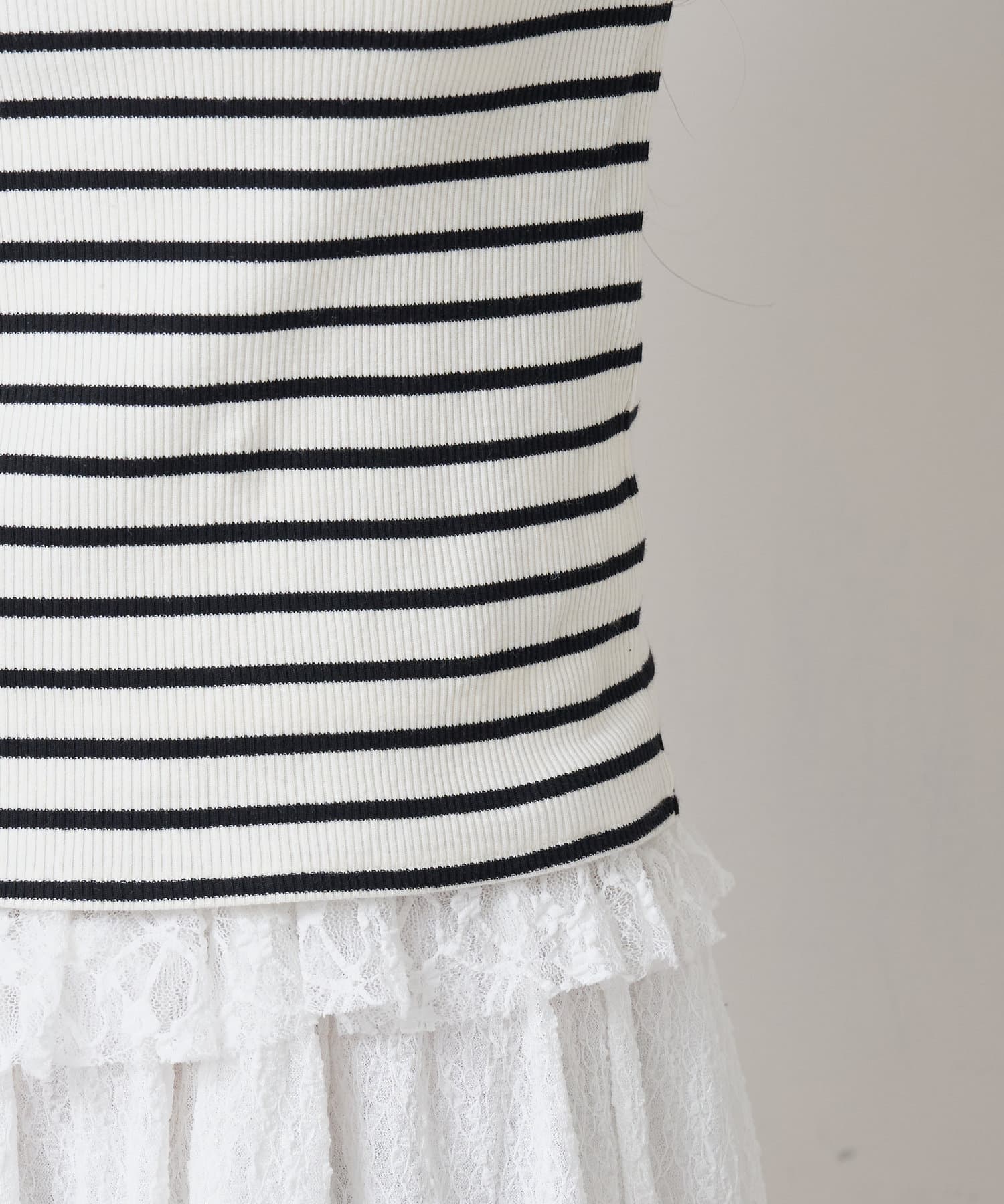 OUTLET(アウトレット) 【RAY CASSIN】ワンショルテープロングTシャツ