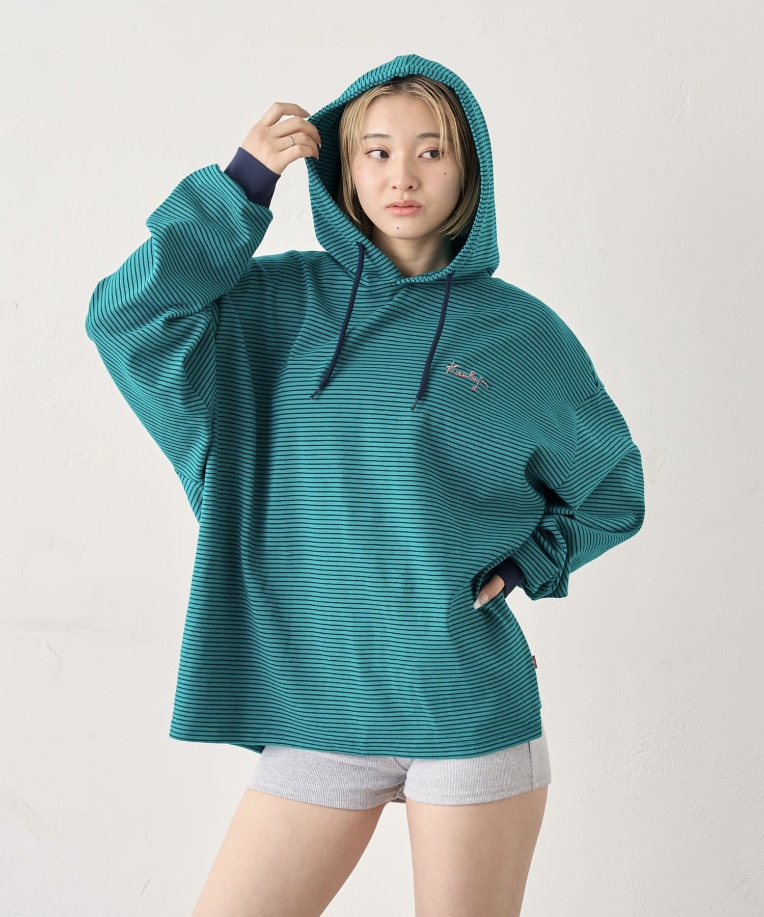 OUTLET(アウトレット) 【WHO'S WHO gallery】KOOKY''N ボーダーパーカー