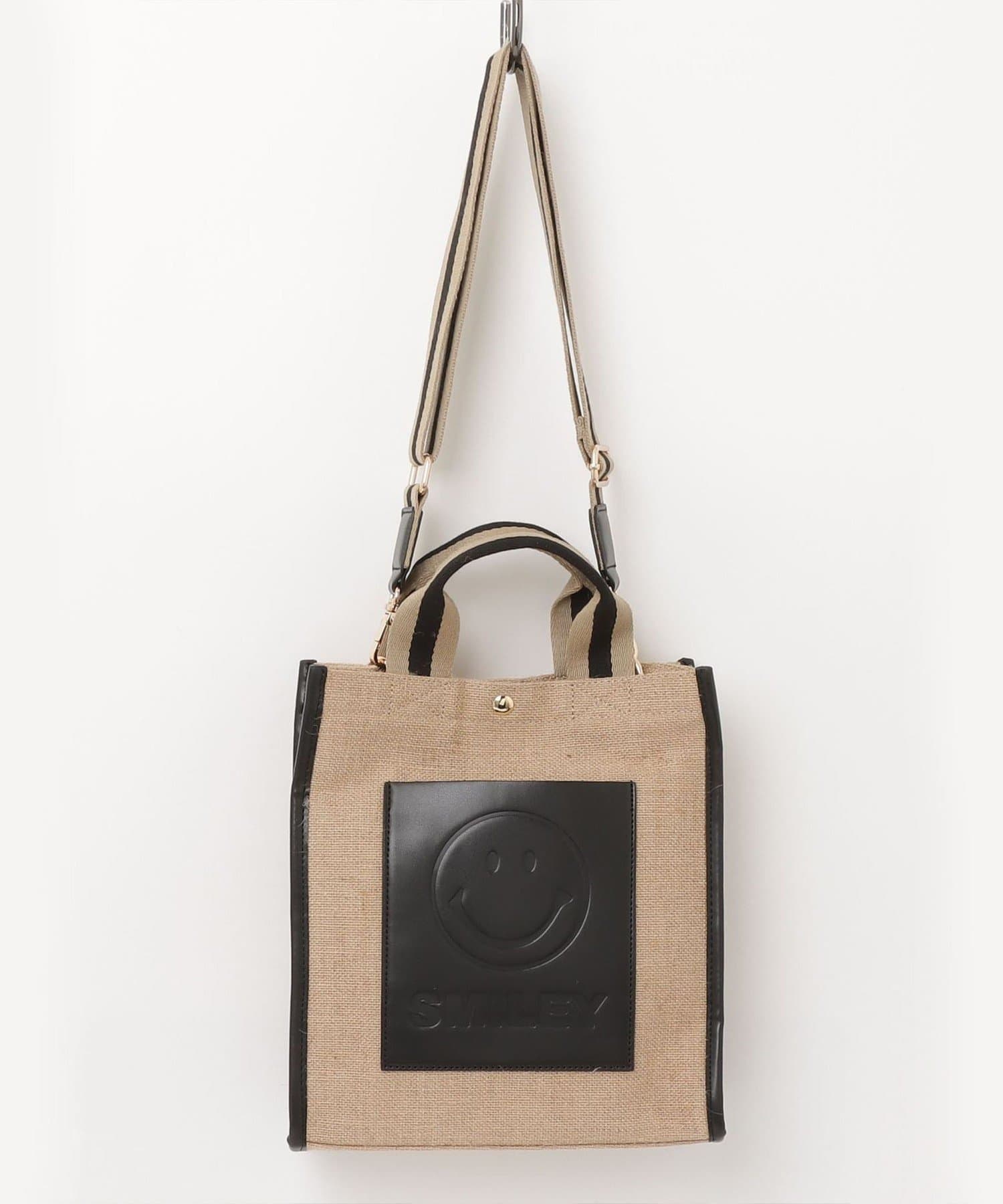 FREDY & GLOSTER(フレディ アンド グロスター) SMILYテープハンドルリネン2WAYトートバッグ