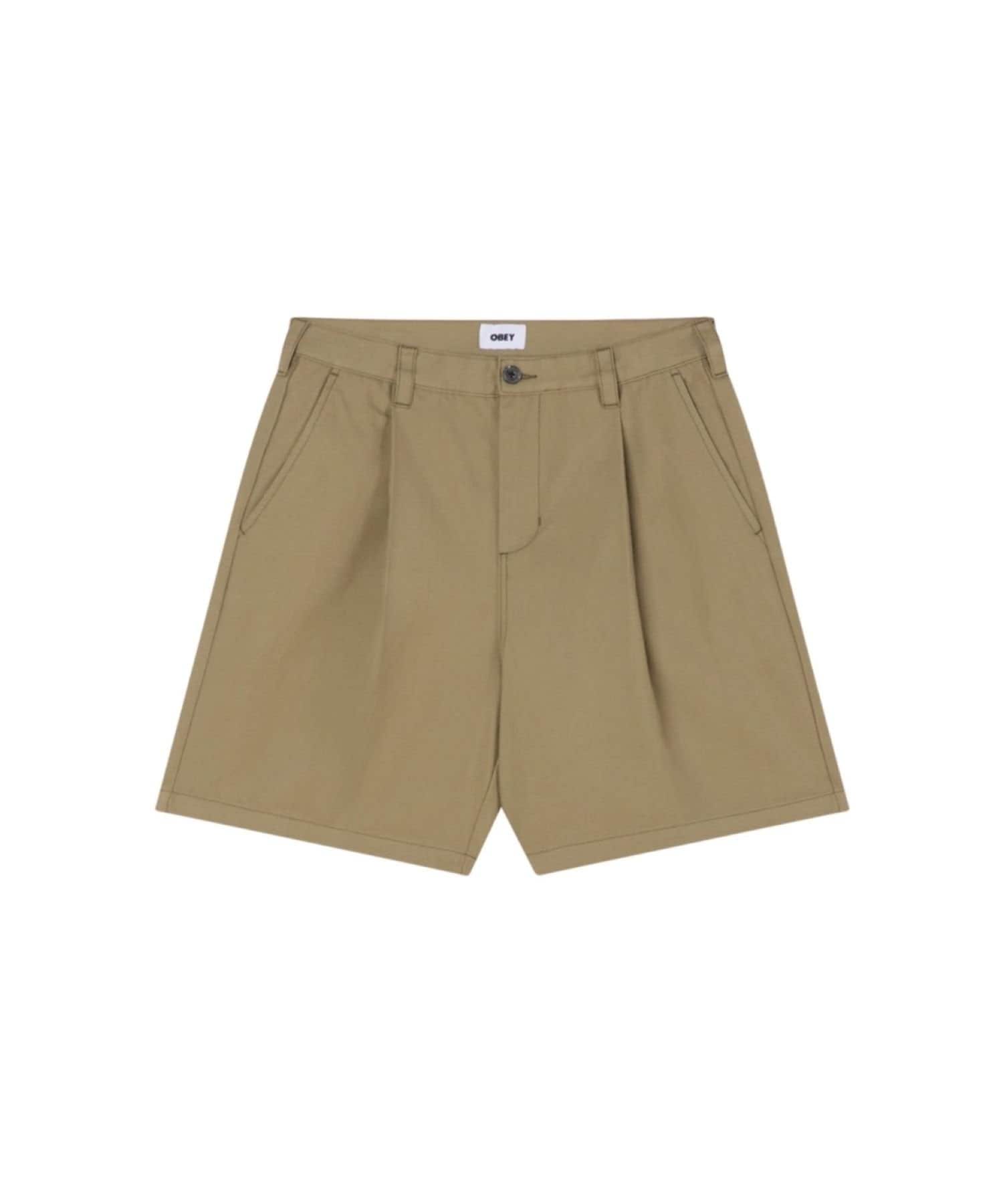 WHO’S WHO gallery(フーズフーギャラリー) 【OBEY】 OLIVER TWILLPLEATED SHORT