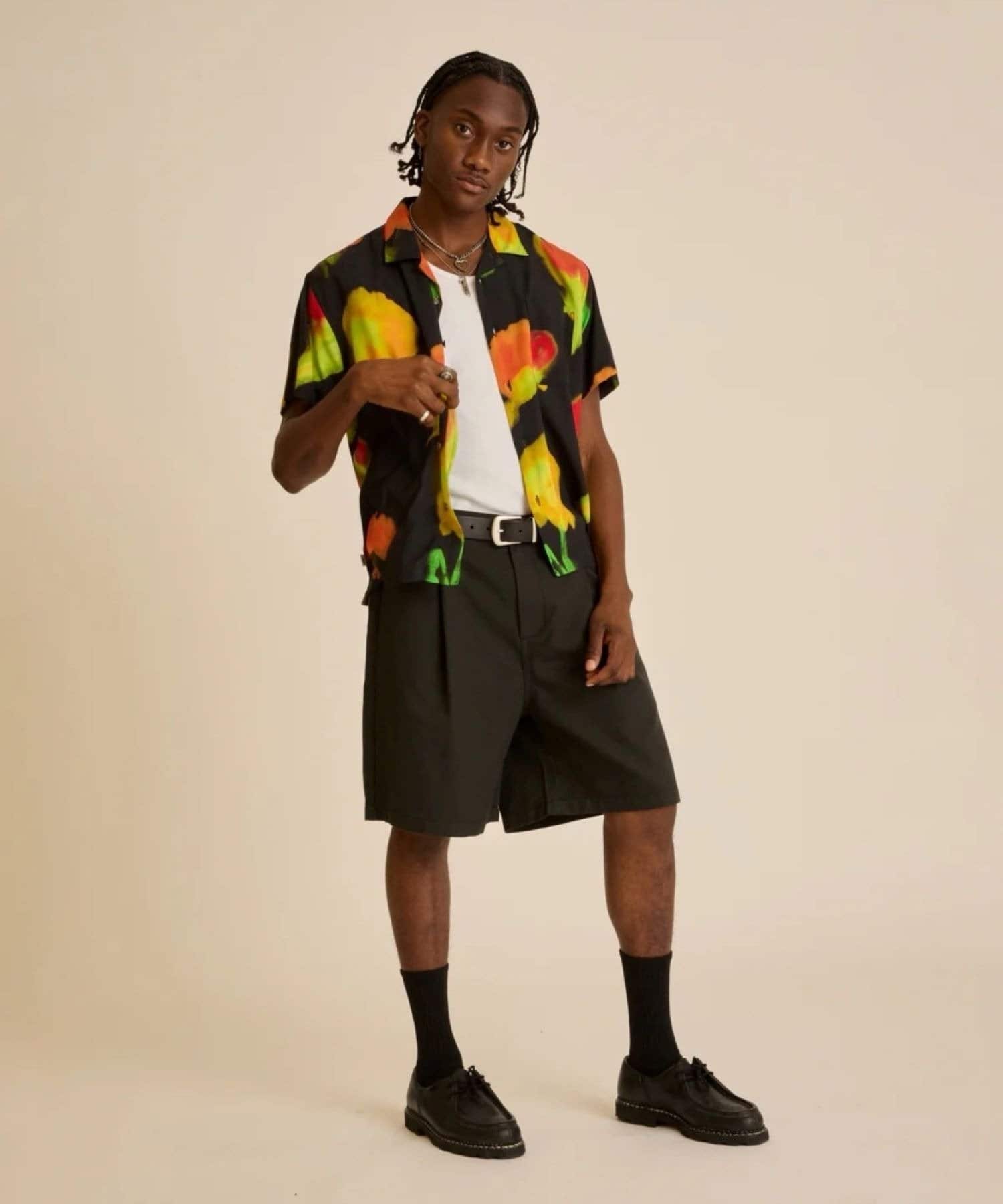 WHO’S WHO gallery(フーズフーギャラリー) 【OBEY】 OLIVER TWILLPLEATED SHORT