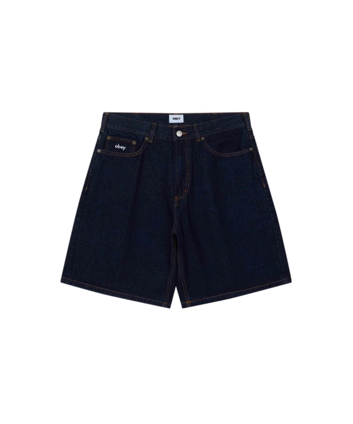 WHO’S WHO gallery(フーズフーギャラリー) 【OBEY】 PLAID BAGGY DENIM SHORT