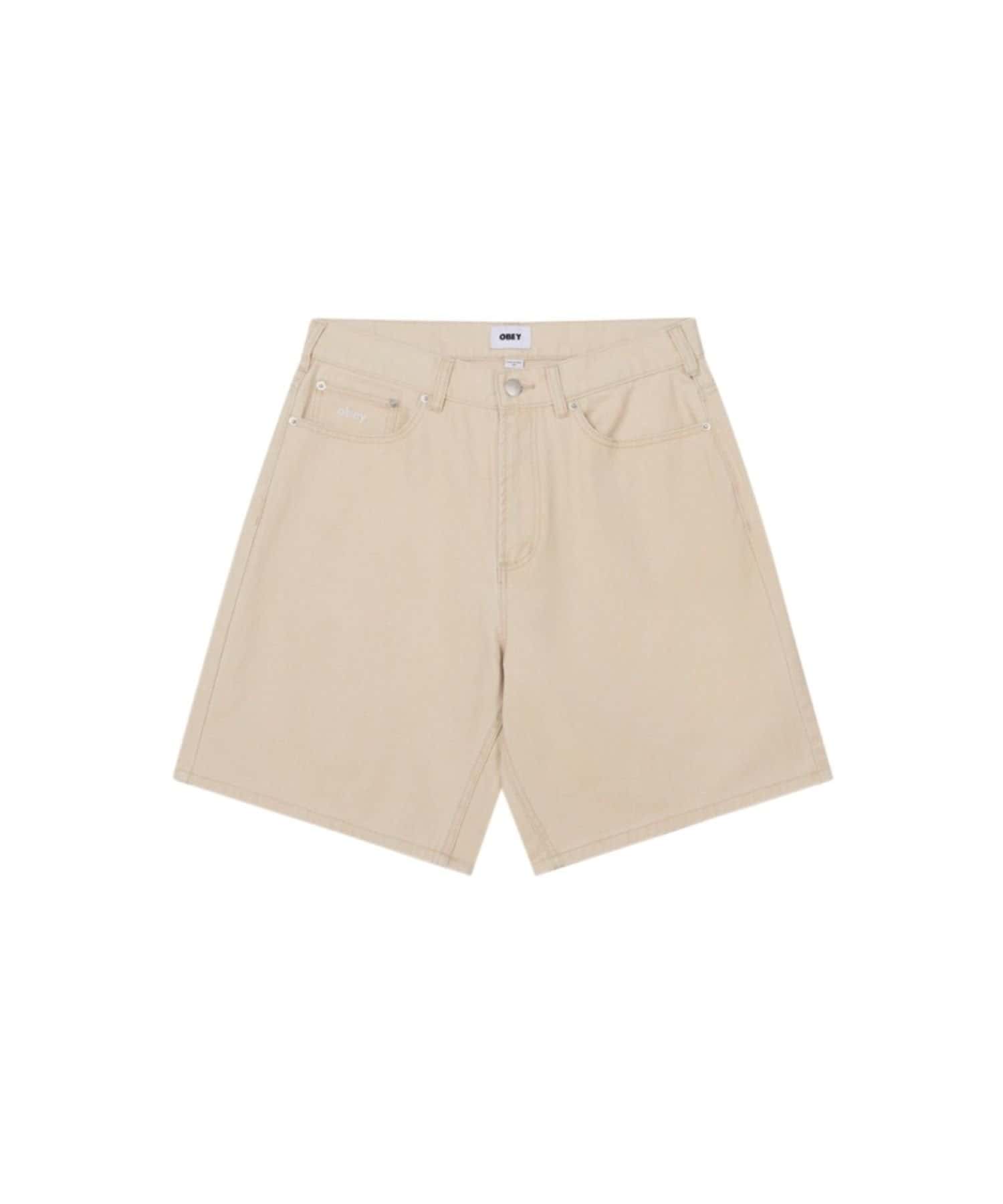 WHO’S WHO gallery(フーズフーギャラリー) 【OBEY】 PLAID BAGGY DENIM SHORT