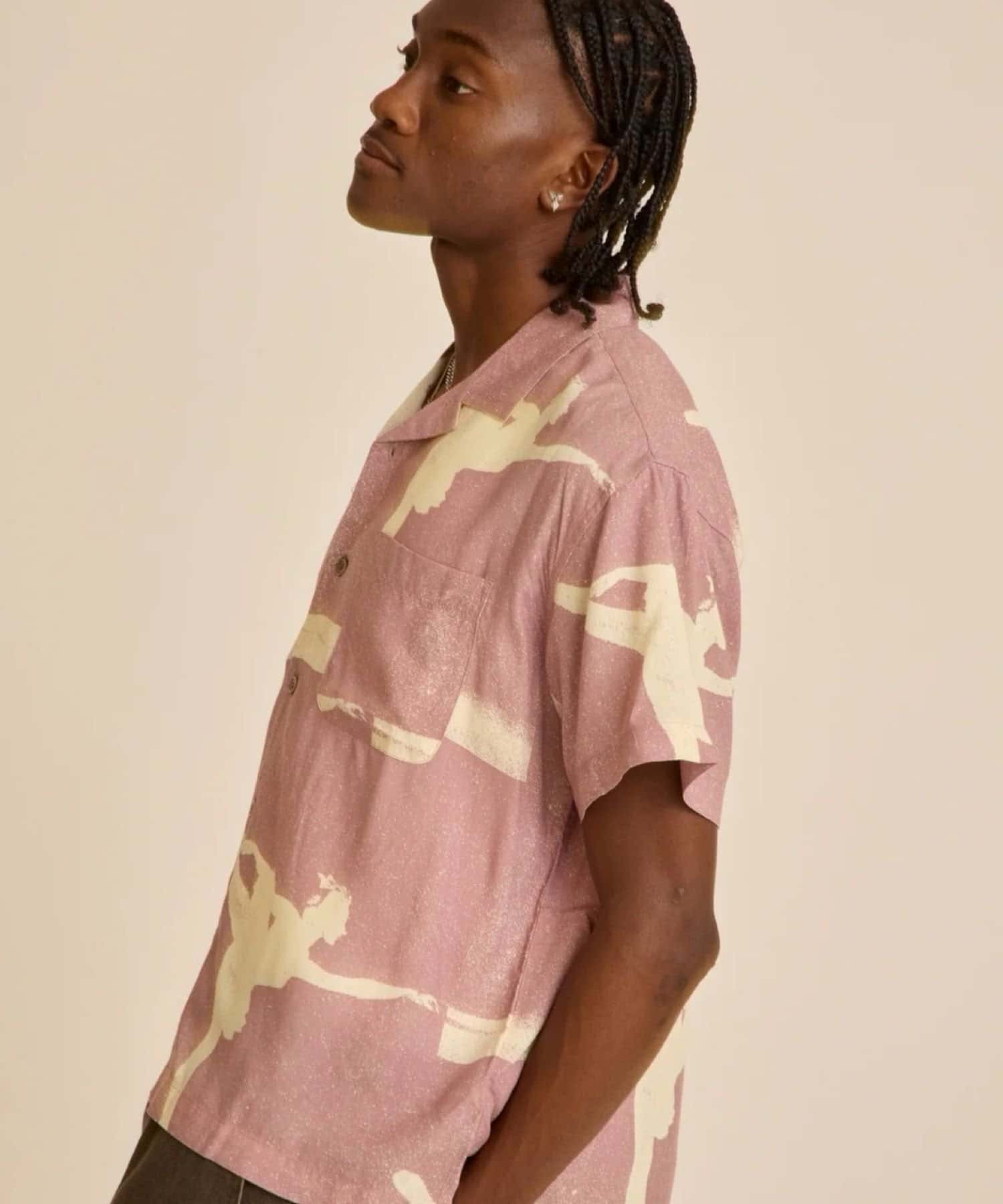 WHO’S WHO gallery(フーズフーギャラリー) 【OBEY】JACQUENS WOVEN SHORT SLEEVE SHIRT