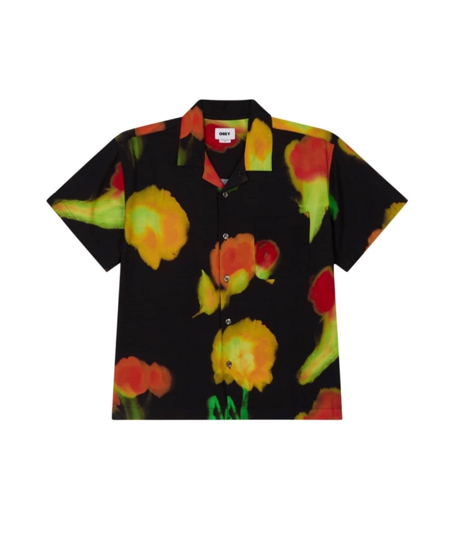 WHO’S WHO gallery(フーズフーギャラリー) 【OBEY】KINNEY WOVEN SHORT SLEEVE SHIRT